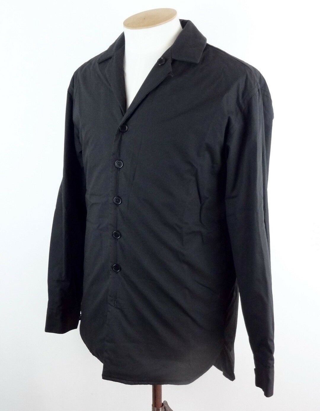 Marni Black Waxed Cotton Insulated Jacket Coat IT50 Size US M / EU 48-50 / 2 - 2 Thumbnail
