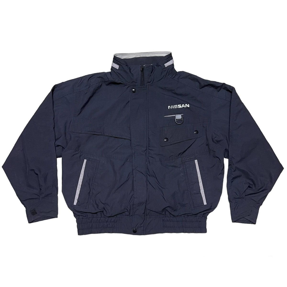 Gear for Sports × Vintage Vintage Nissan Zipper Jacket Big Logo Gear for Sport Size US M / EU 48-50 / 2 - 2 Thumbnail