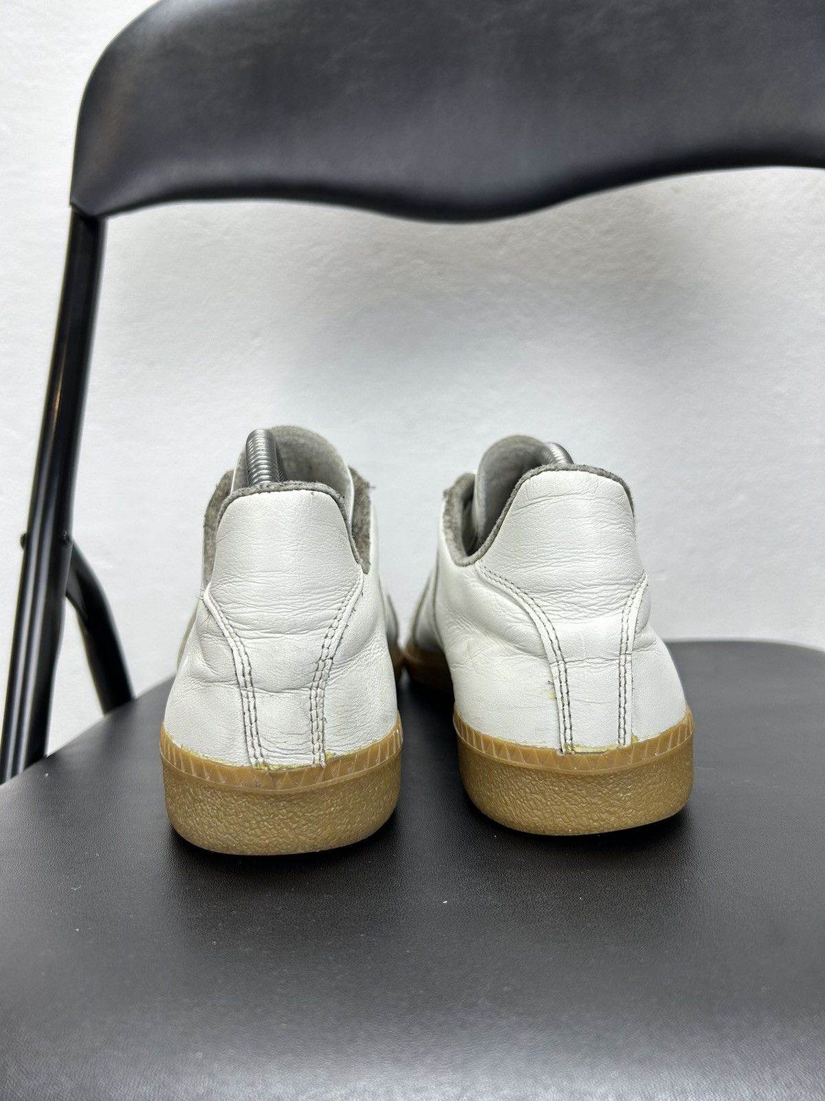 Vintage Vintage BW Sport GATs Sneakers Leather White Military Size US 7.5 / EU 40-41 - 3 Thumbnail