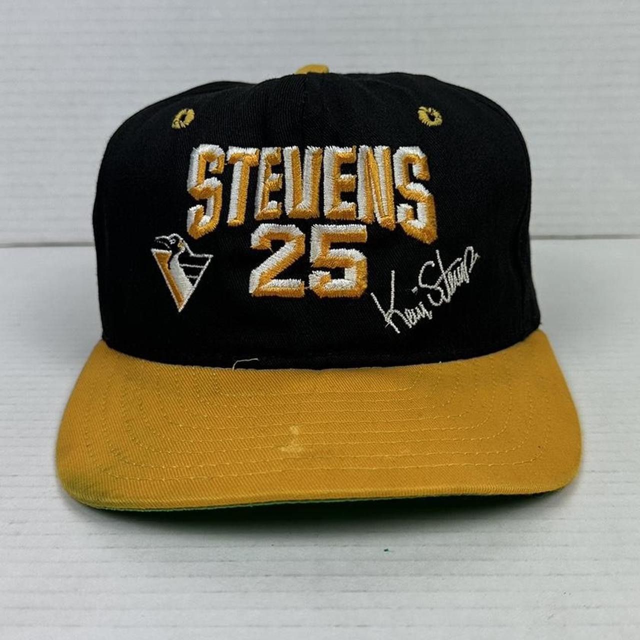 NHL Vintage Pittsburgh Penguins Kevin Stevens Snapback Hat 90s Size ONE SIZE - 1 Thumbnail