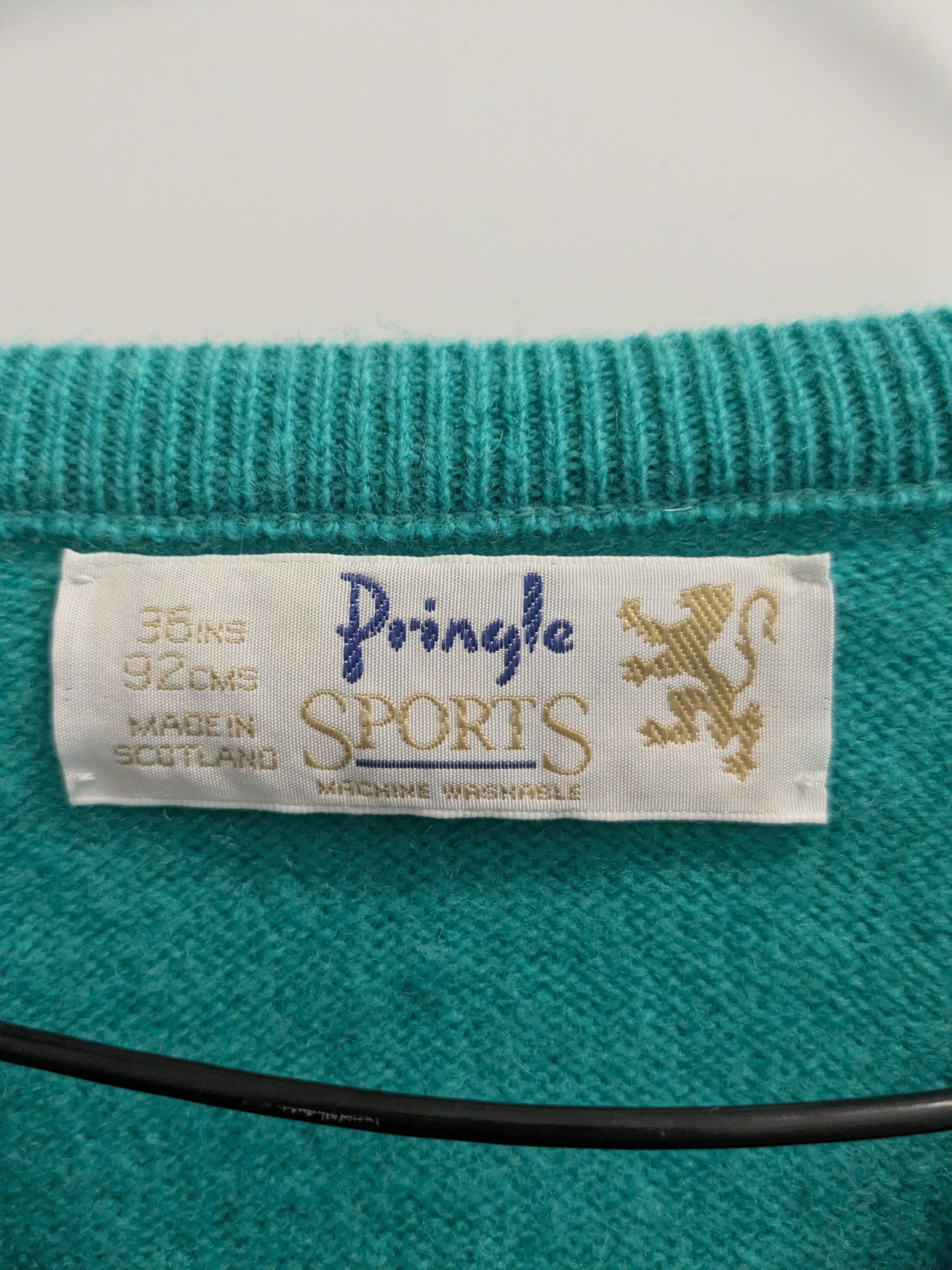 Pringle Of Scotland Pringle of Scotland Wool Sweater – Vintage, Size M Size M / US 6-8 / IT 42-44 - 3 Thumbnail