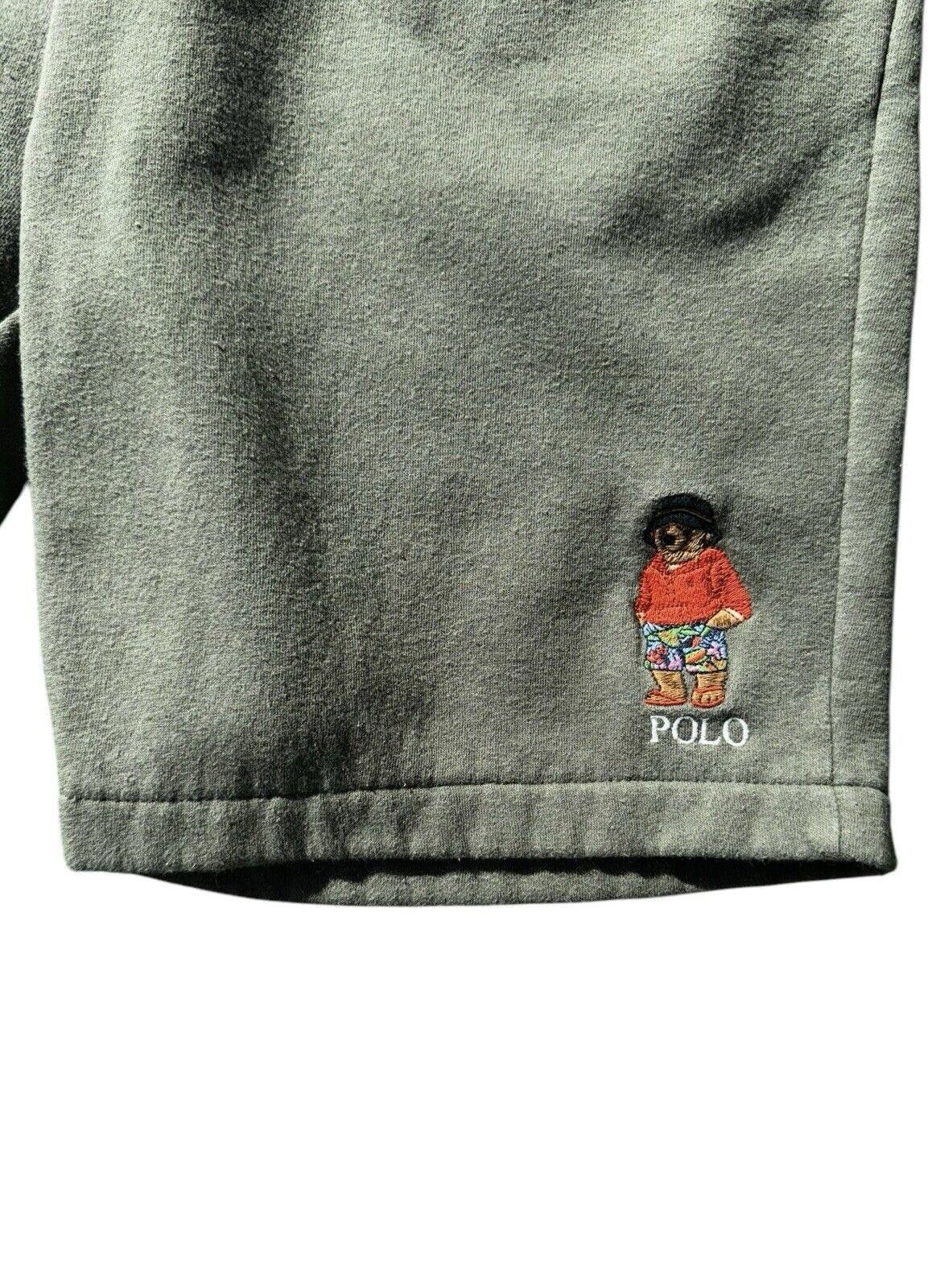 Polo Ralph Lauren Polo Ralph Lauren Olive Beach Polo Teddy Bear Shorts L Size US 34 / EU 50 - 2 Thumbnail