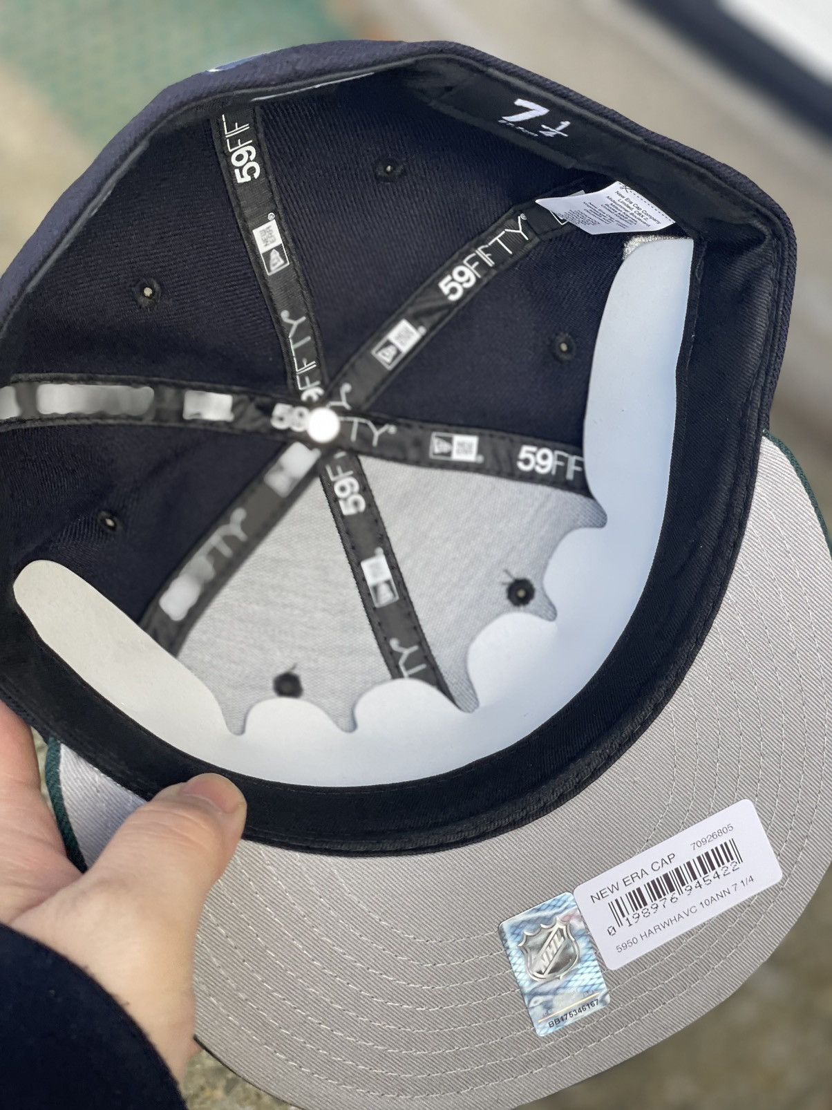 New Era × Topperz New Era Hartford Whalers size 7 1/4 Size ONE SIZE - 4 Thumbnail