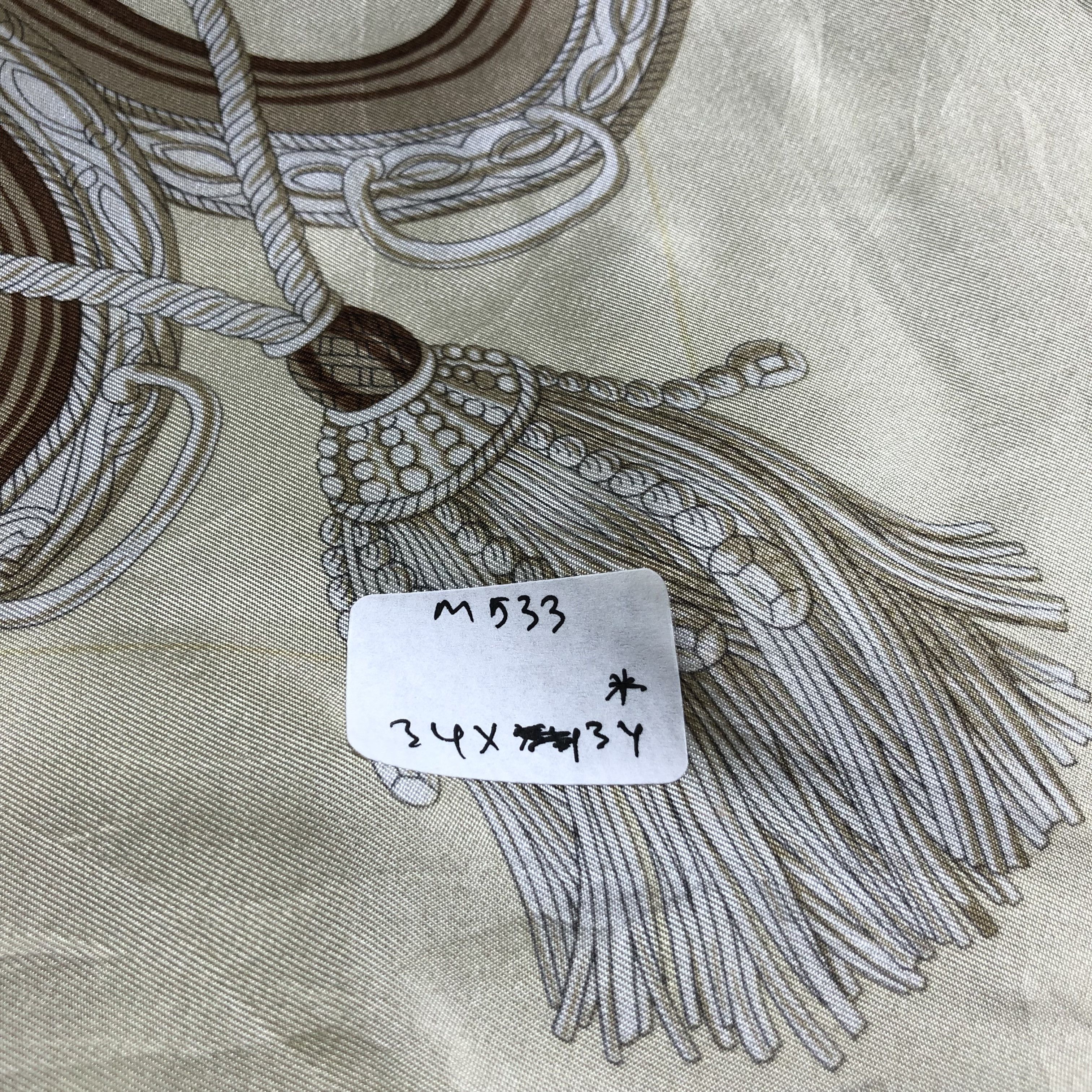 Japanese Brand Luxury Hand Rolled Silk Scarf M533 Size ONE SIZE - 10 Thumbnail