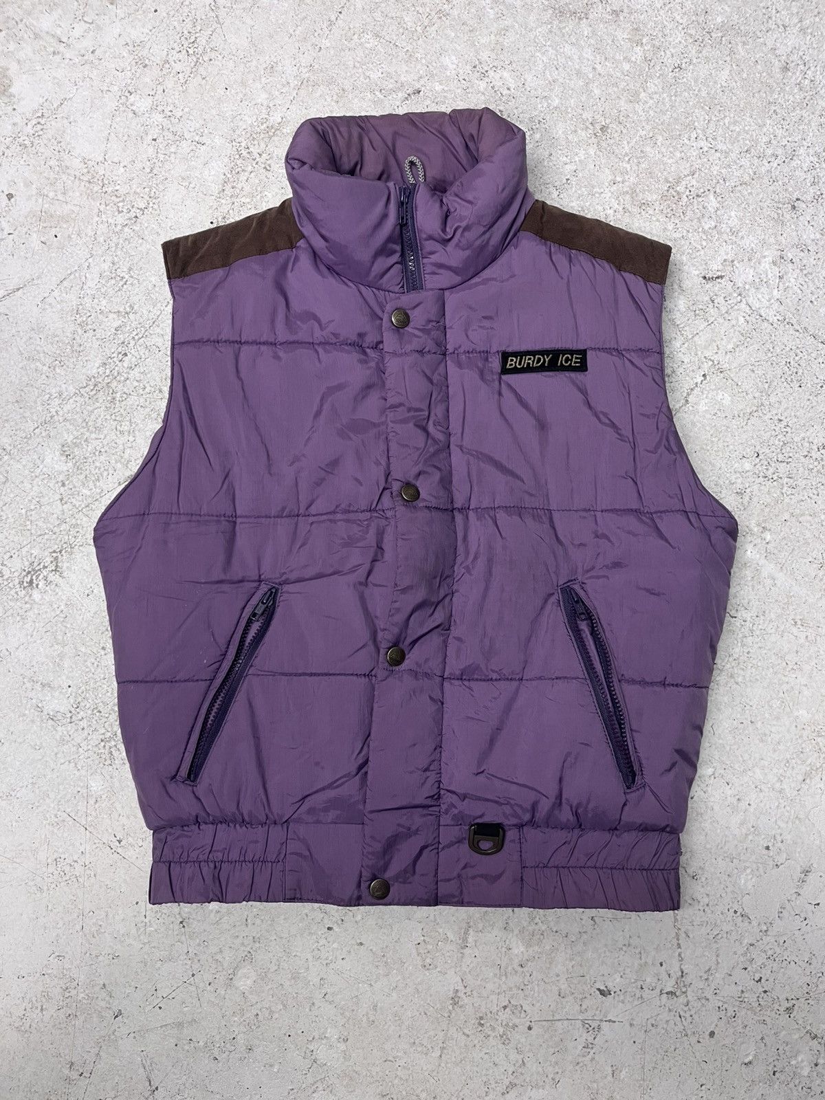 Vintage Vintage purple burdy ice puffer vest Size US M / EU 48-50 / 2 - 2 Thumbnail