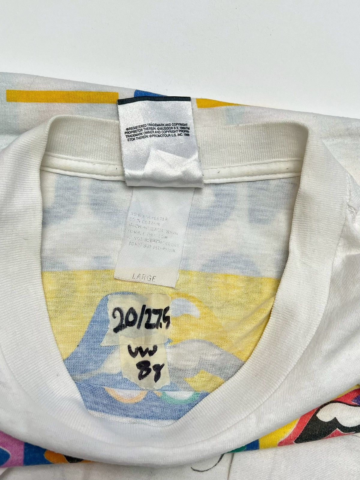 Vintage Rolling Stones 9 Tongue Vintage 80s 90s Band Brockum T-Shirt Size US L / EU 52-54 / 3 - 8 Thumbnail