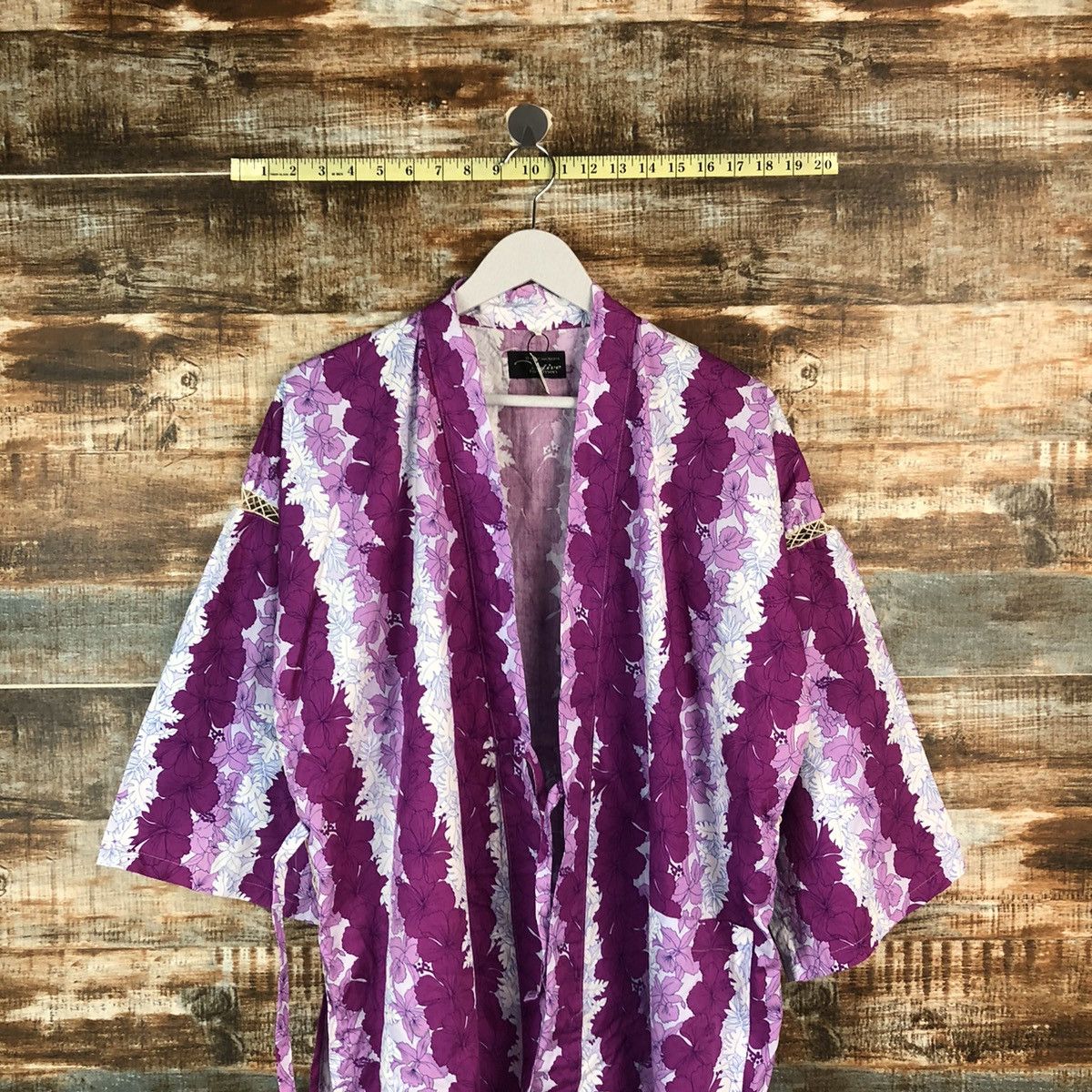 Homespun Knitwear × Japanese Brand V Live Purple Kimono streetwear #A2232 Size US L / EU 52-54 / 3 - 2 Thumbnail