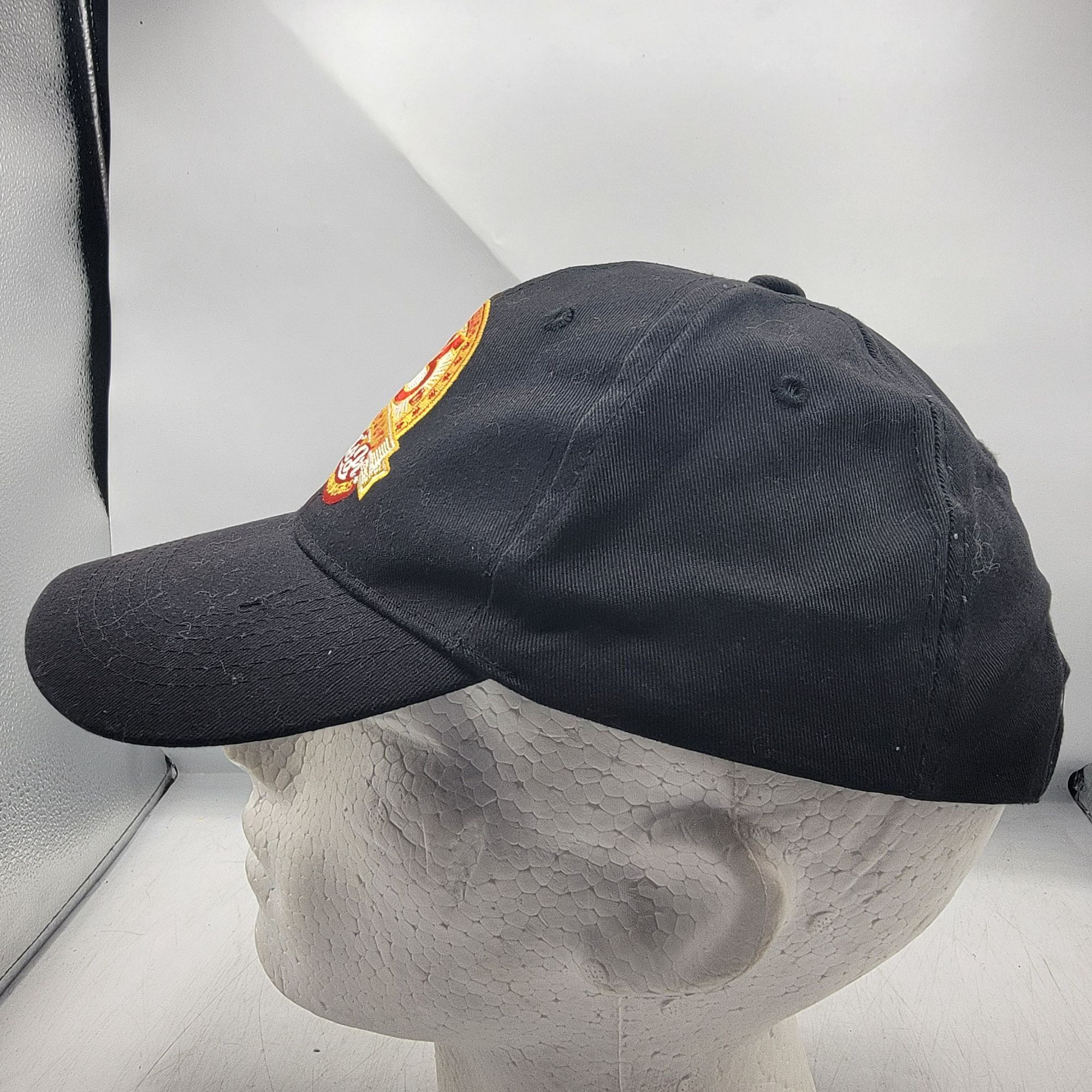 Other Carls Jr 75th Anniversary Adults Black Baseball Hat Cap Adju Size ONE SIZE - 2 Thumbnail