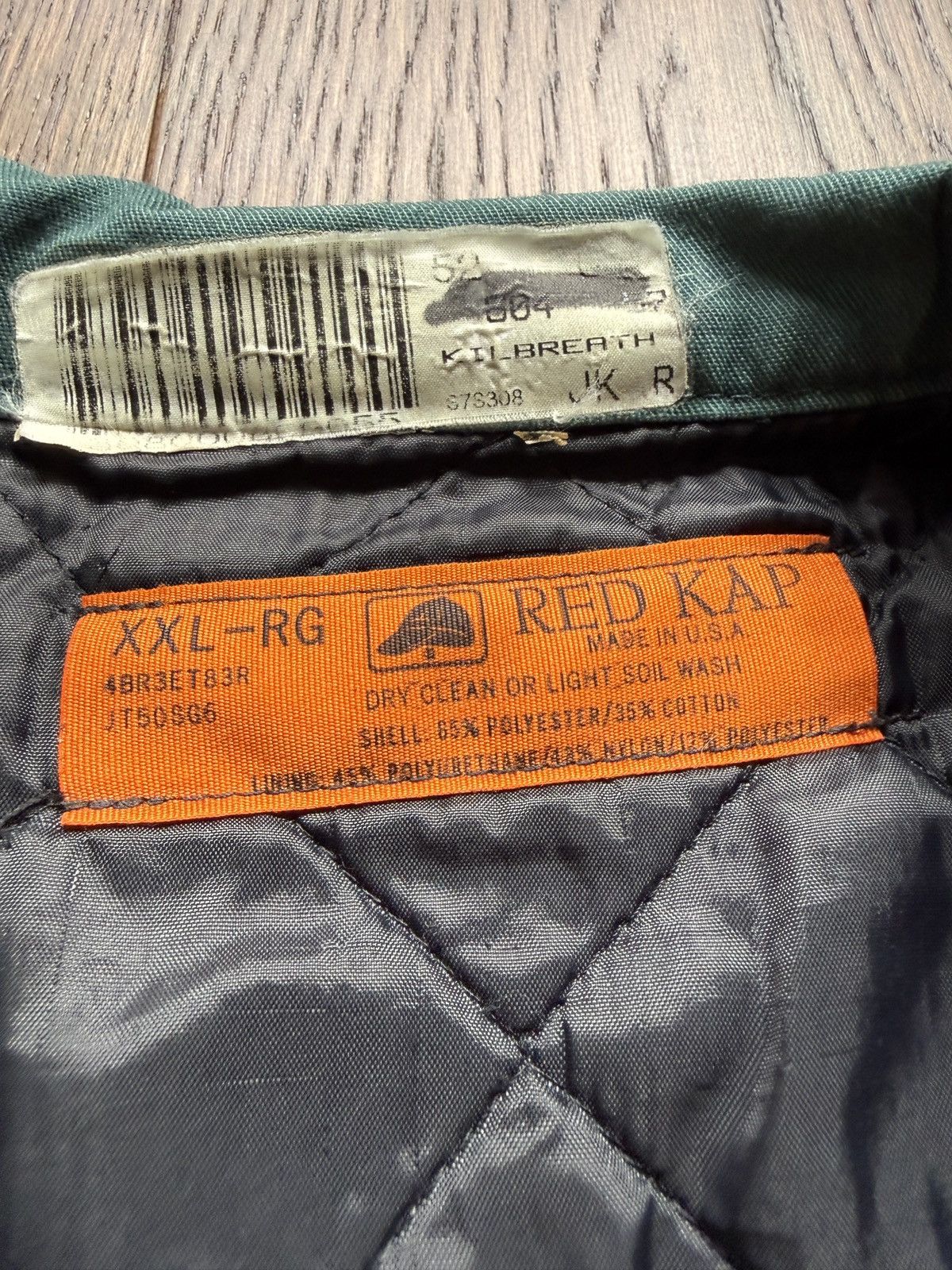 Vintage Vintage Red Kap Quilted Lined Work Jacket Size US XXL / EU 58 / 5 - 3 Thumbnail