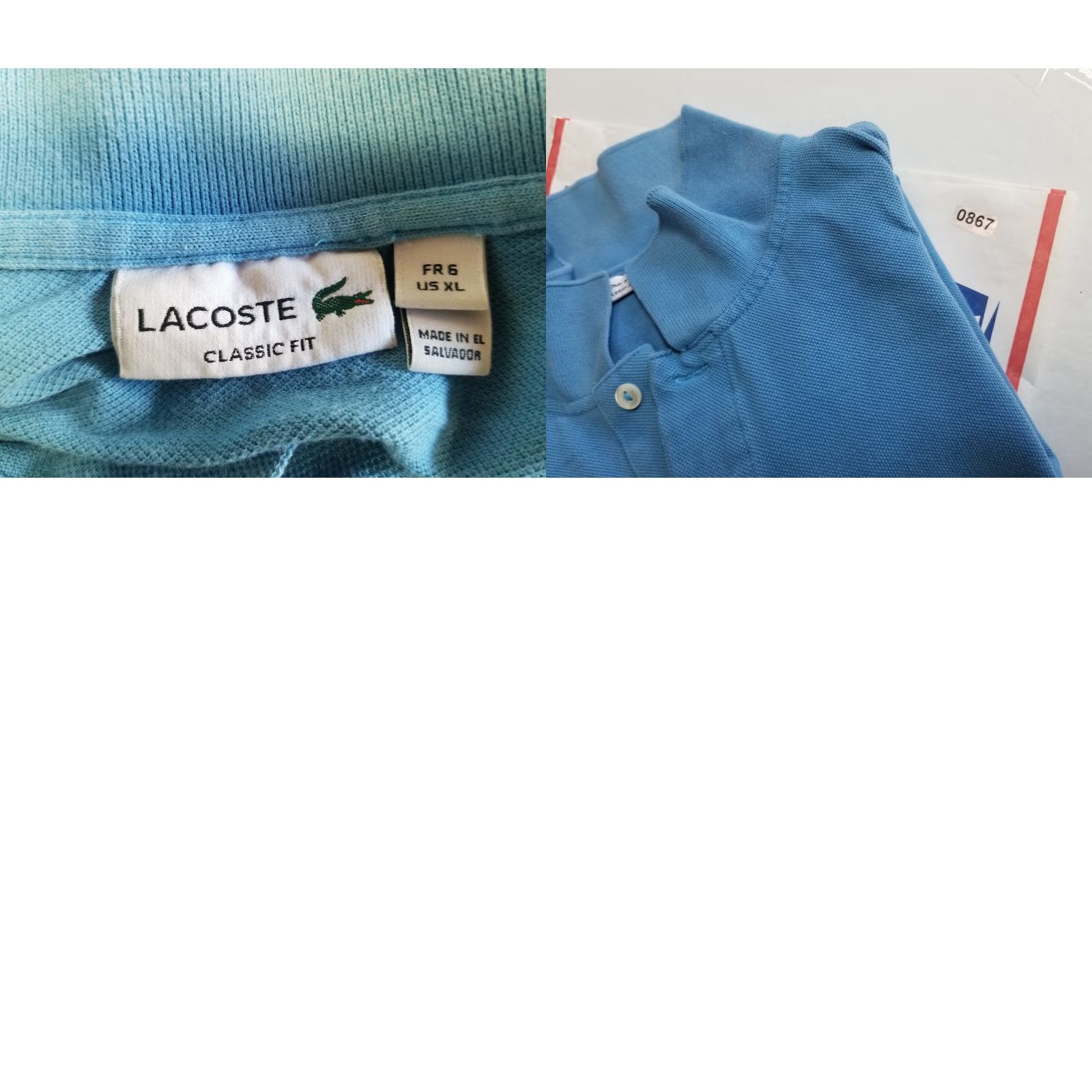 Lacoste Lacoste Polo Shirt Men Short Sleeve Classic Pique Blue 6 XL Cotton Logo Regular Size 6/XL Sold N/A Size US S / EU 44-46 / 1 - 9 Thumbnail