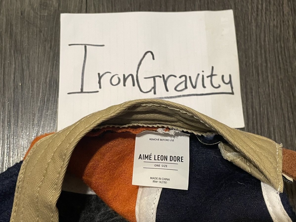 Aime Leon Dore × Drake's Aime Leon Dore ALD x Drake's Pinwheel Hat Size ONE SIZE - 6 Thumbnail