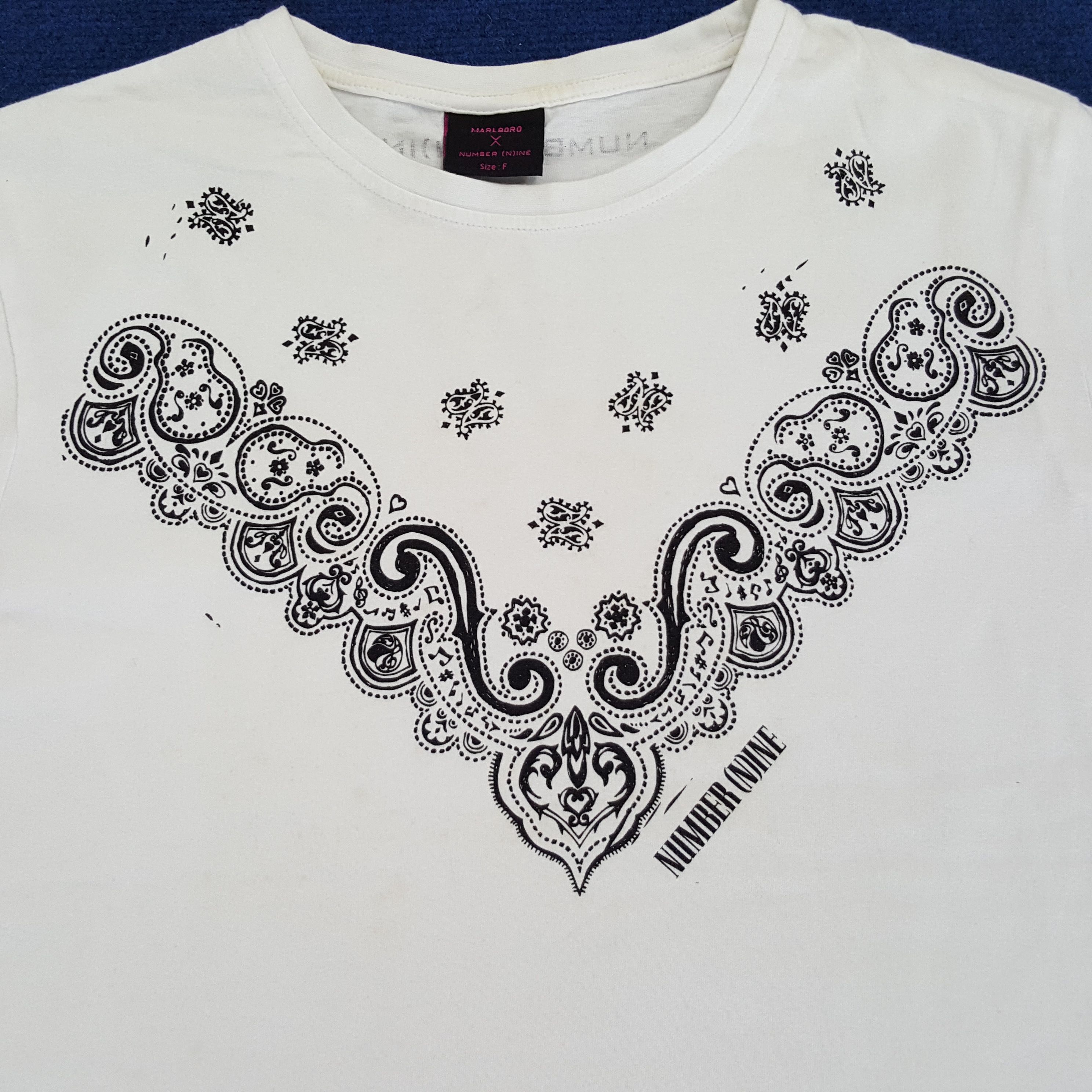 Marlboro × Number (N)ine × Vintage Vintage Marlboro x Number Nine Japanese Brand T-shirts Size US M / EU 48-50 / 2 - 2 Thumbnail