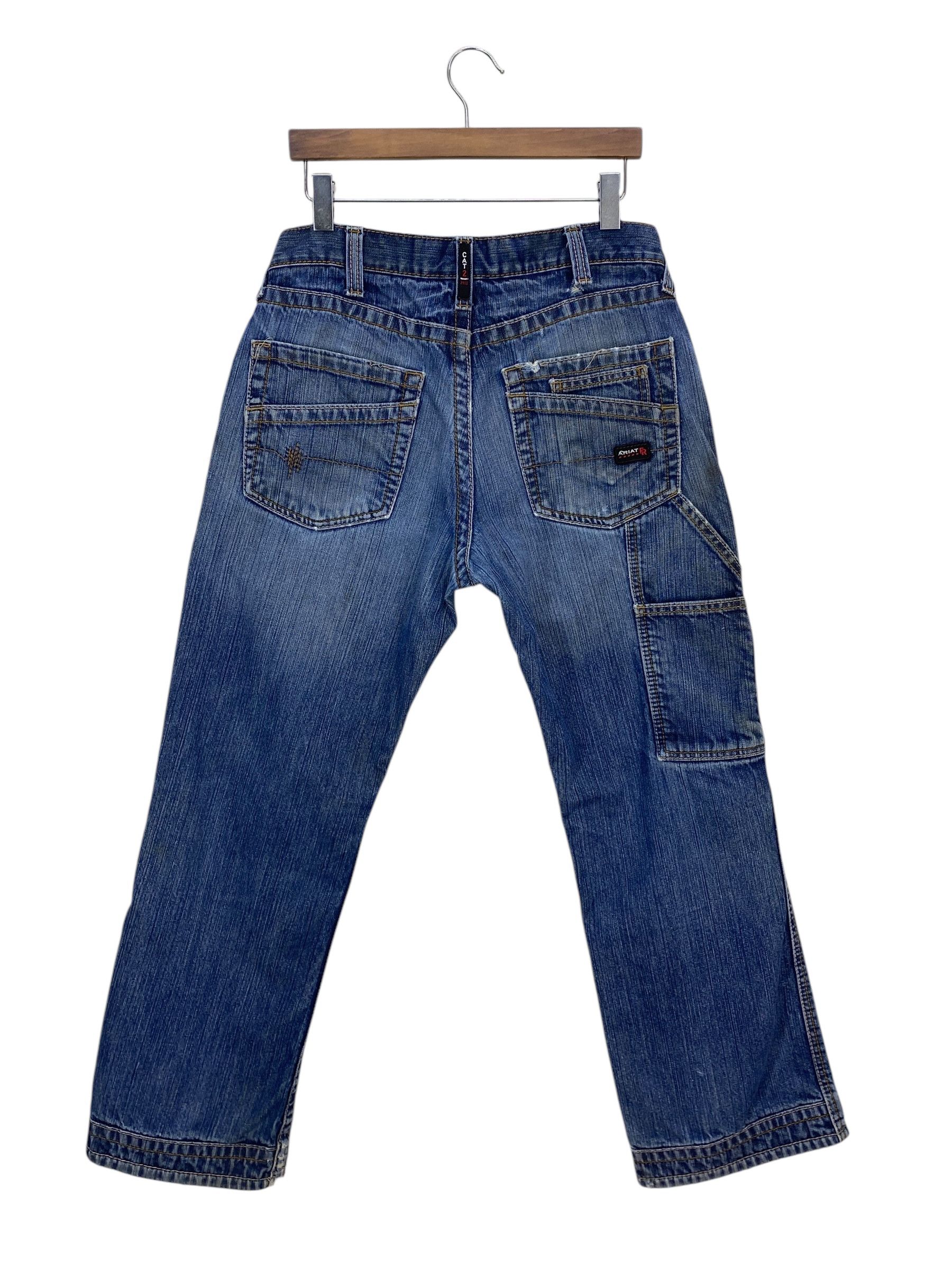Vintage Vintage X-Workers × Wrangler Carpenter Jeans – Ariat 33″ Size US 33 - 1 Thumbnail