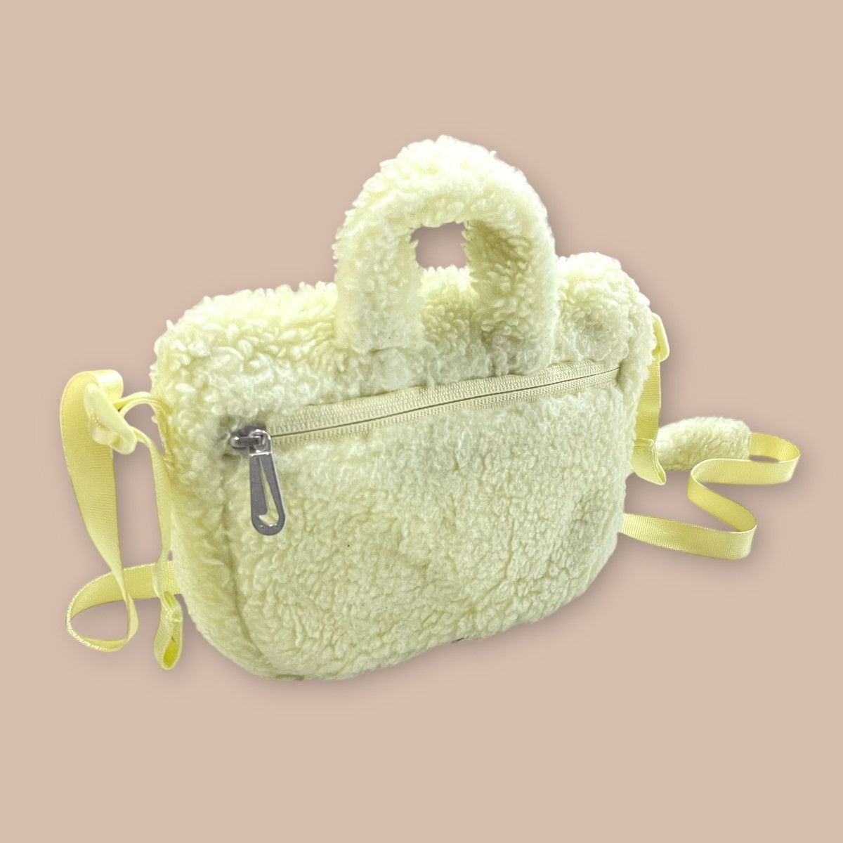 Nike NIKE Faux Fur Cross Body Bag Size ONE SIZE - 4 Thumbnail