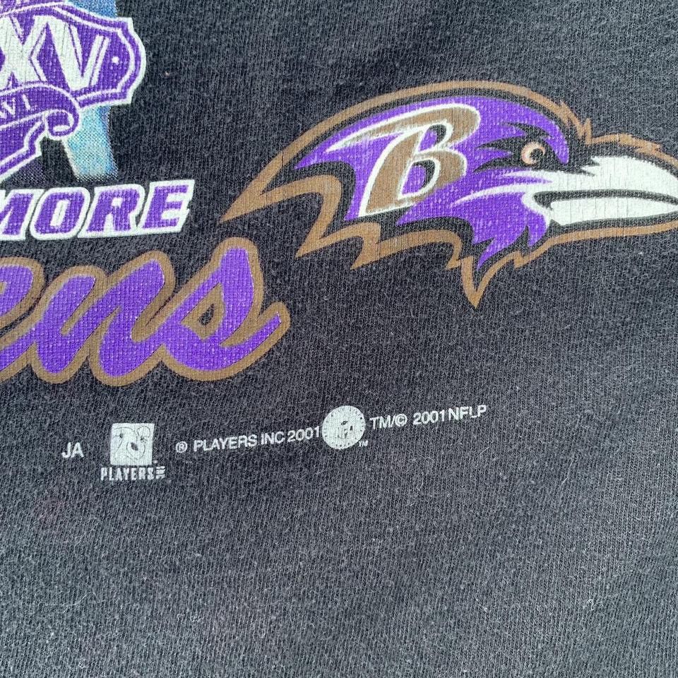 Vintage Vintage Baltimore Ravens Y2K Black Ray Lewis Champions Tee Size US XL / EU 56 / 4 - 3 Thumbnail