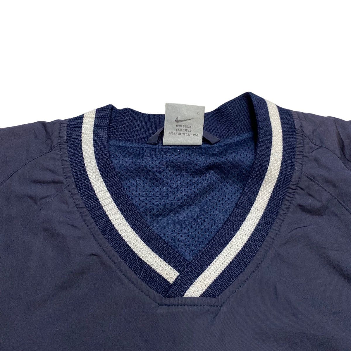 Nike × Vintage Vintage 90s Nike Baseball winbreaker Vneck Size US L / EU 52-54 / 3 - 6 Thumbnail