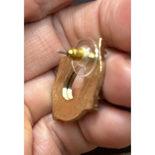 Other Elegant Gold & Yellow Crystal Clip-On Earrings With Rhinesto Size ONE SIZE - 4 Thumbnail