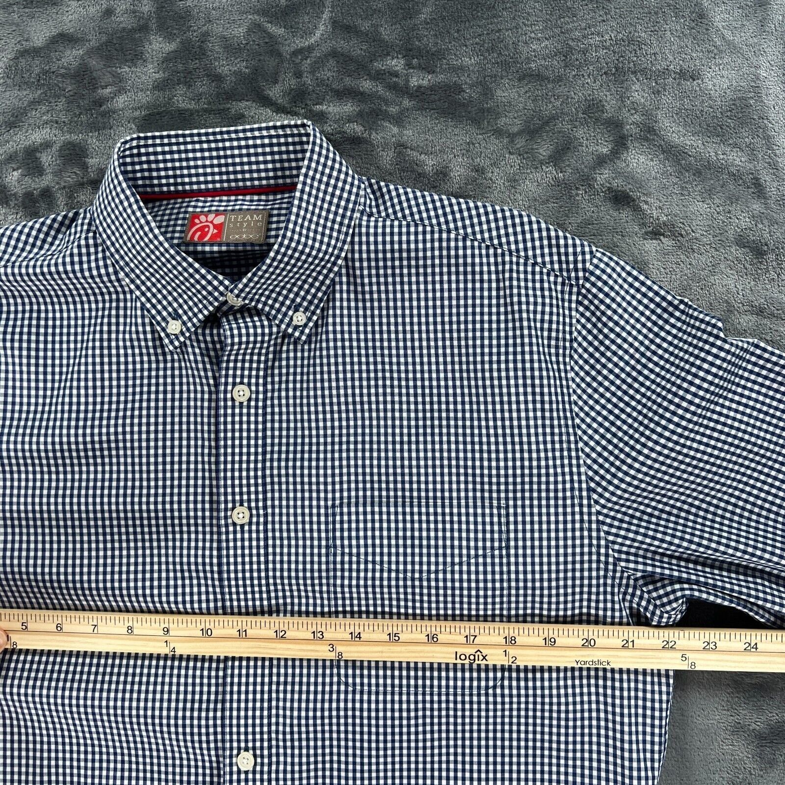 Other Chick-Fil-A Manager Long Sleeve Button Up Shirt Men M Chic U Size US M / EU 48-50 / 2 - 4 Thumbnail