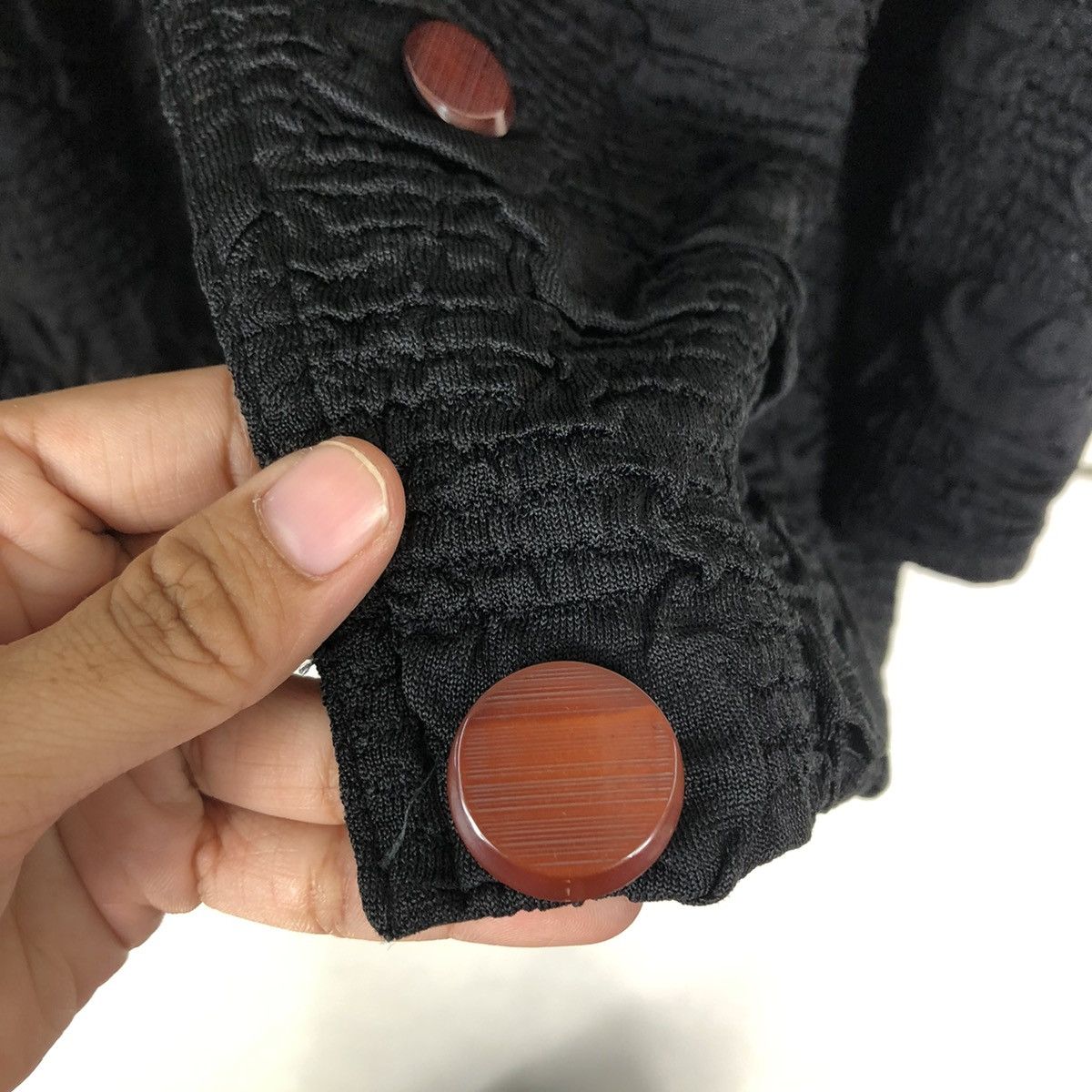 Japanese Brand 📌VINTAGE BUTTON CHORE QUILTED CALLORE ISSEY MIYAKE Size US L / EU 52-54 / 3 - 17 Thumbnail