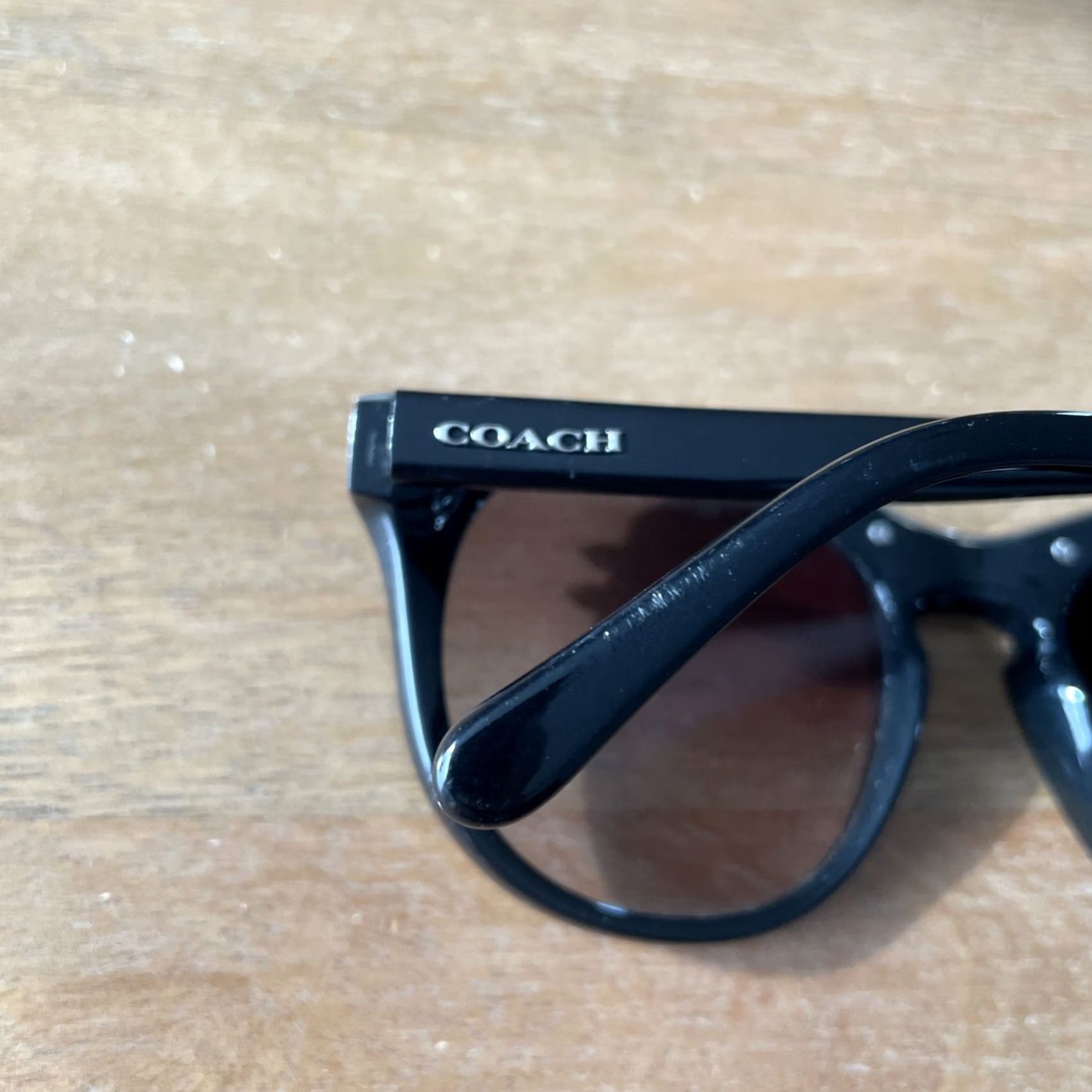 Coach Coach HC 8190 542011 Black Sunglasses Women Square Size ONE SIZE - 5 Thumbnail