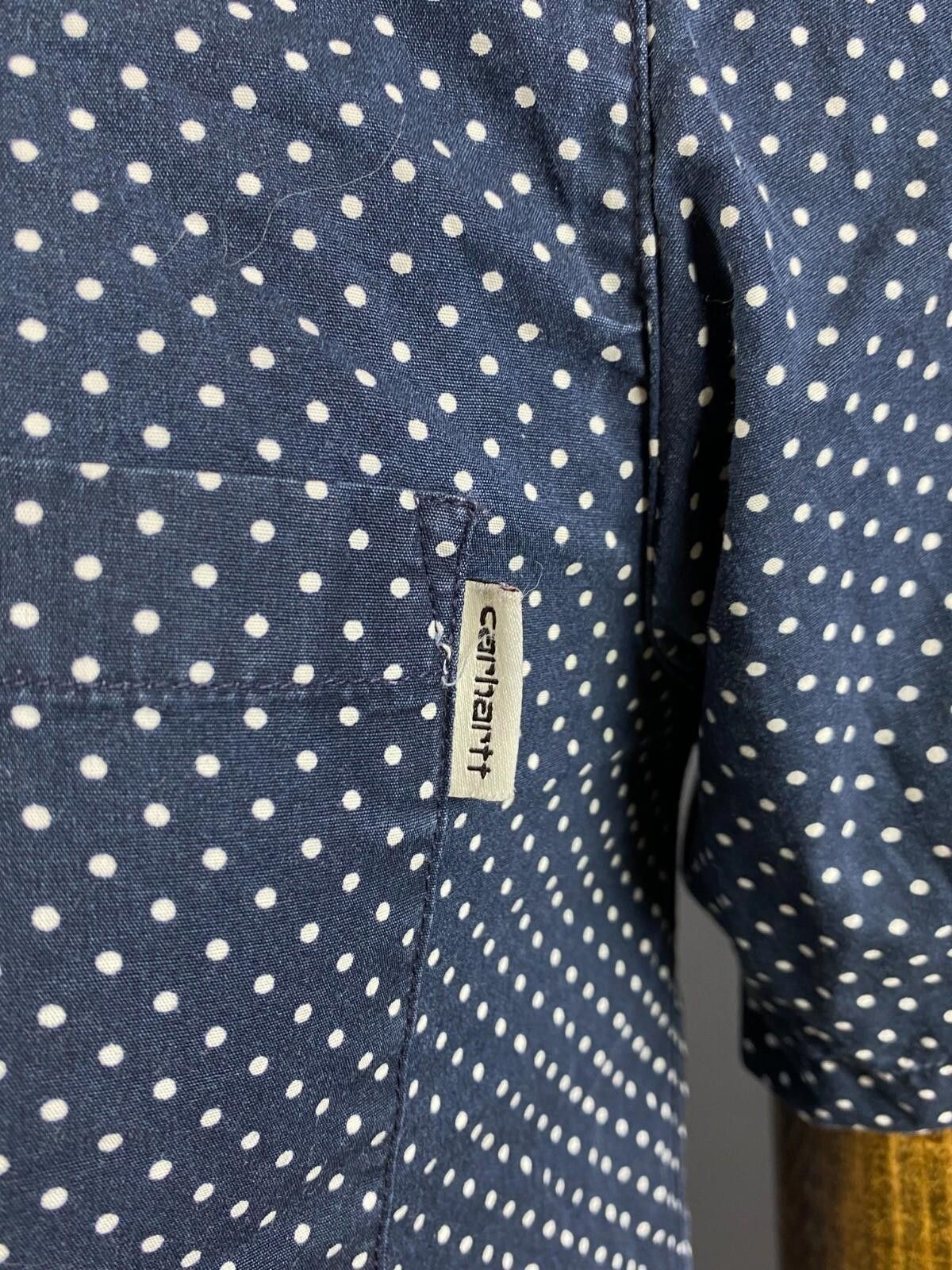 Carhartt Carhartt WIP Dots Shirt Blue Oxford Shirt Size S 37-38 Size US S / EU 44-46 / 1 - 5 Thumbnail