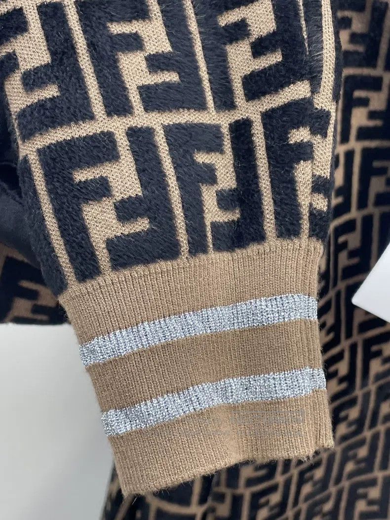 Other Fendi Monogrammed Knit Shift Dress Size M / US 6-8 / IT 42-44 - 5 Thumbnail
