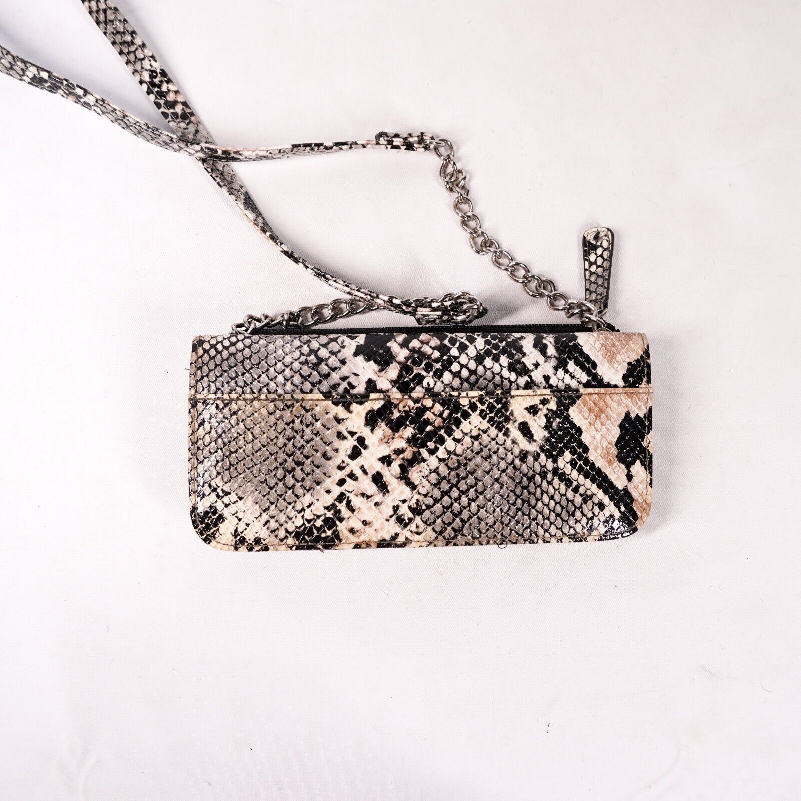Other Reptile Snake Skin Lizard Bag Satchel Handbag Purse Tan Size ONE SIZE - 2 Thumbnail