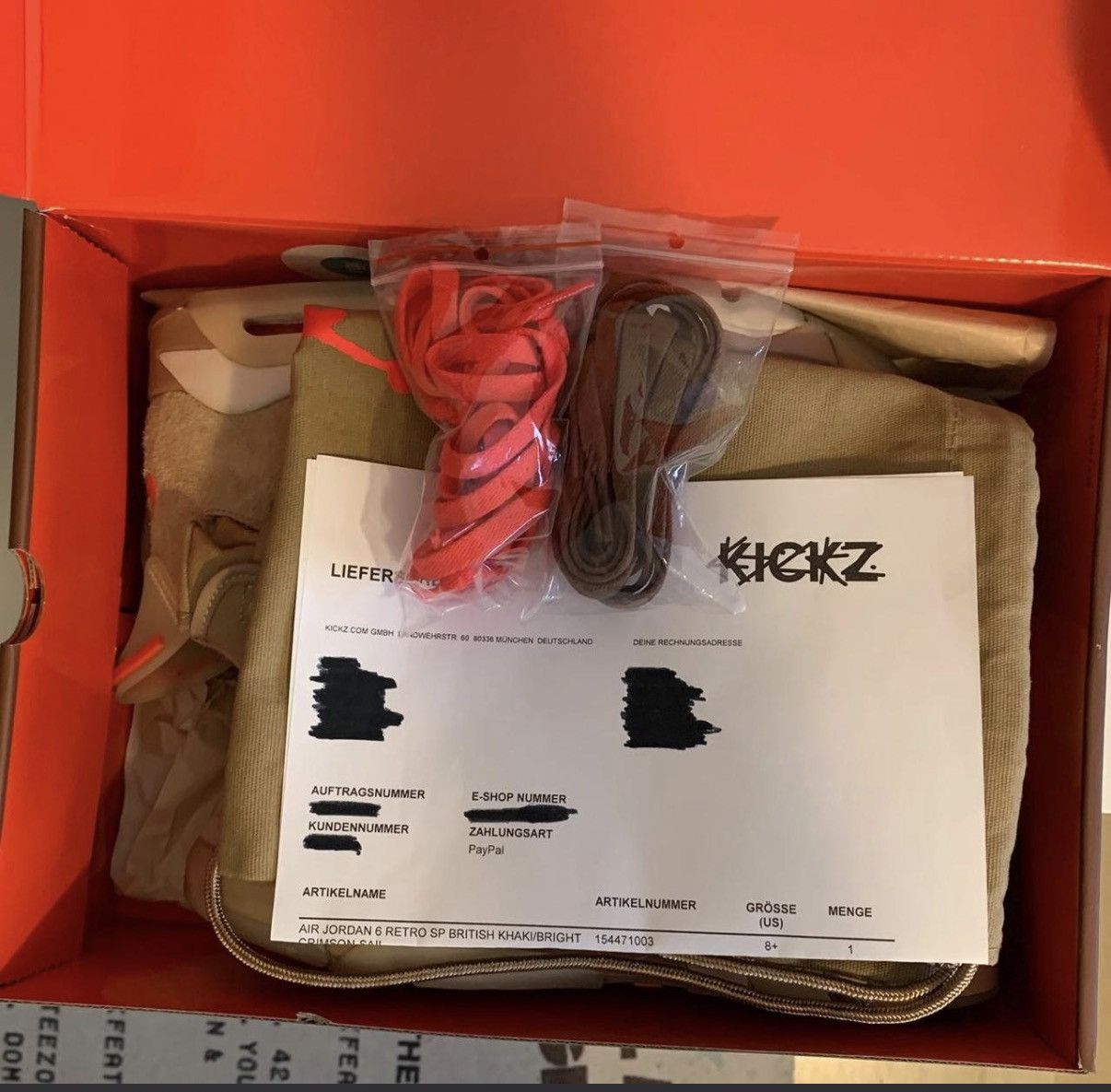 Travis Scott Jordan 6 Travis Scott British Khaki Size US 8.5 / EU 41-42 - 6 Thumbnail