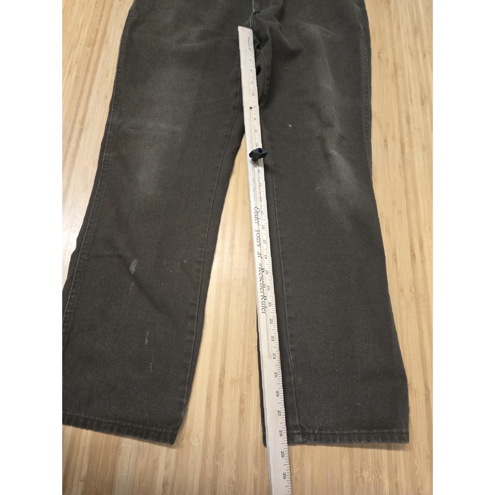 Dickies Dickies Jeans Mens 36x32 Brown Workwear 5 Pocket Straight Pants Durable Twill Size US 36 / EU 52 - 5 Thumbnail