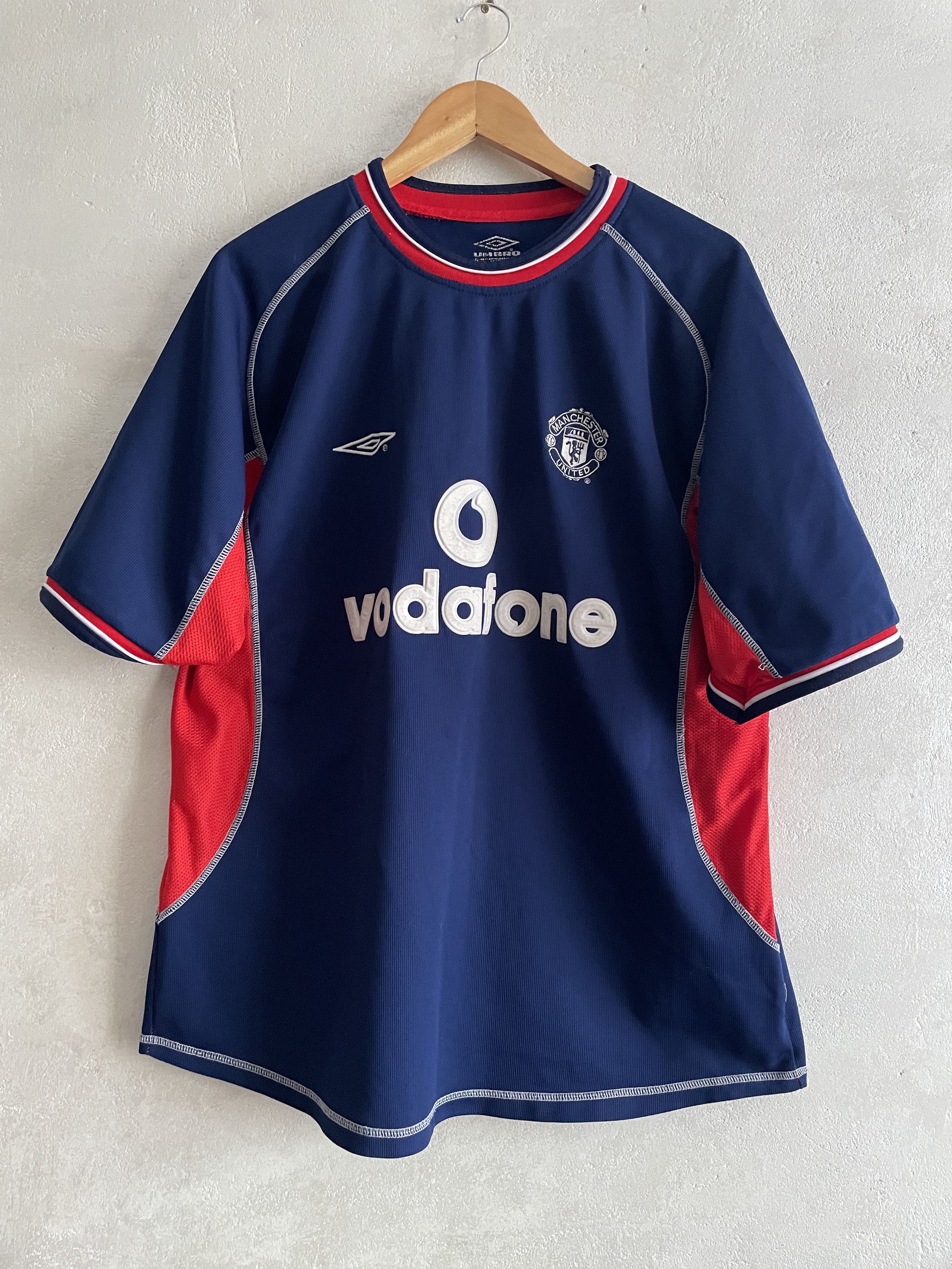 Umbro Manchester United Football Kit 2000 2001 Shirt Jersey Size US L / EU 52-54 / 3 - 1 Thumbnail