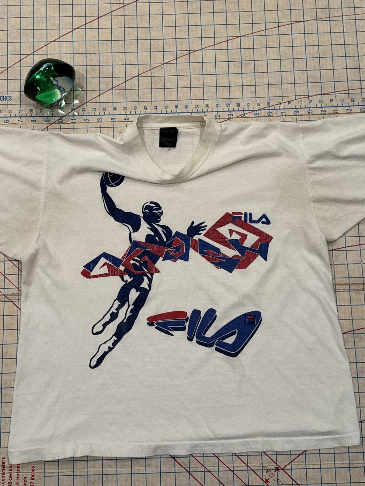 Fila Vintage Fila Basketball Grant Hill Graphic Tee Fits Boxy Lrg Size US L / EU 52-54 / 3 - 9 Thumbnail