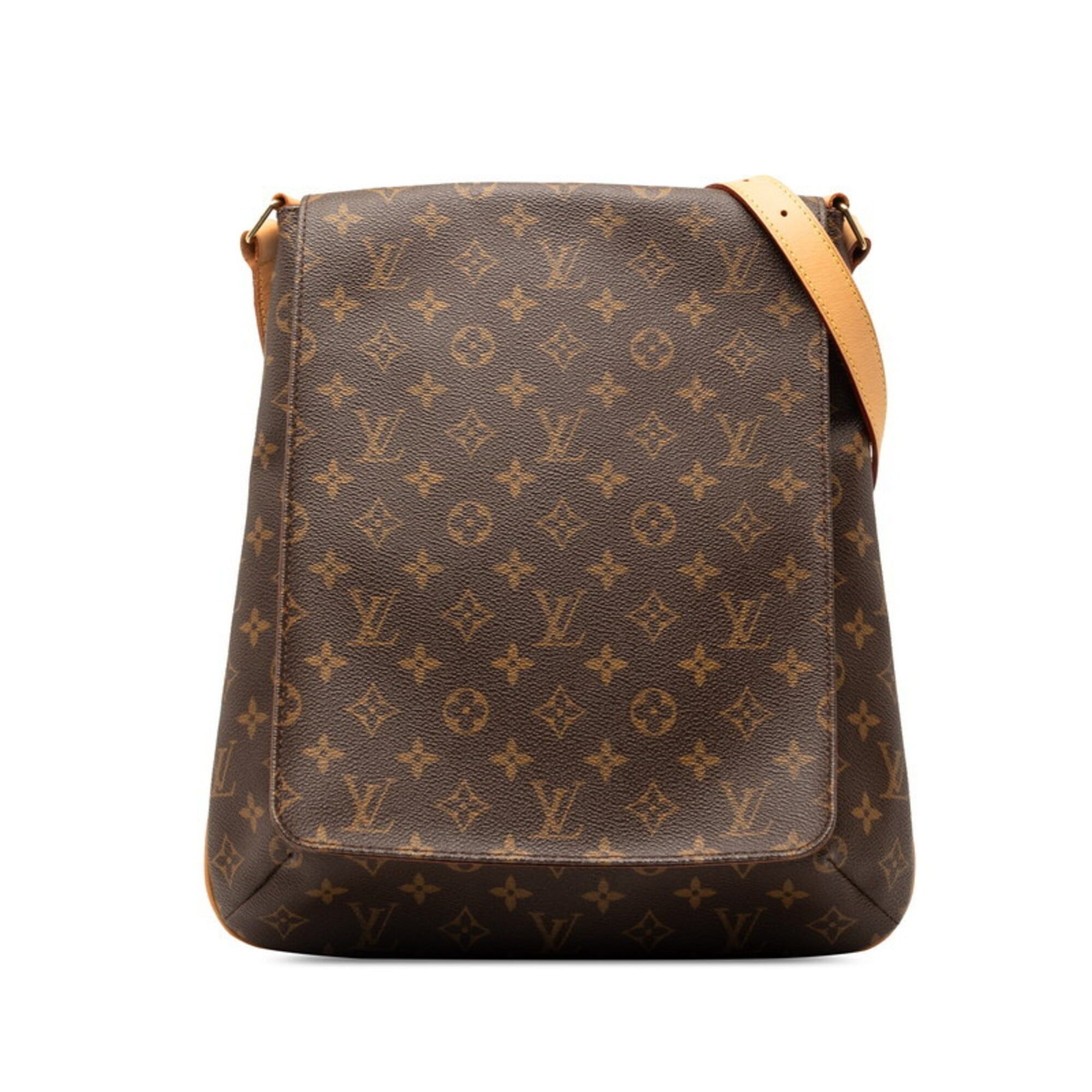 Louis Vuitton Louis Vuitton Monogram Musette Crossbody Shoulder Bag M51256 Brown Leather Women's LOUIS VUITTON Size ONE SIZE - 1 Thumbnail