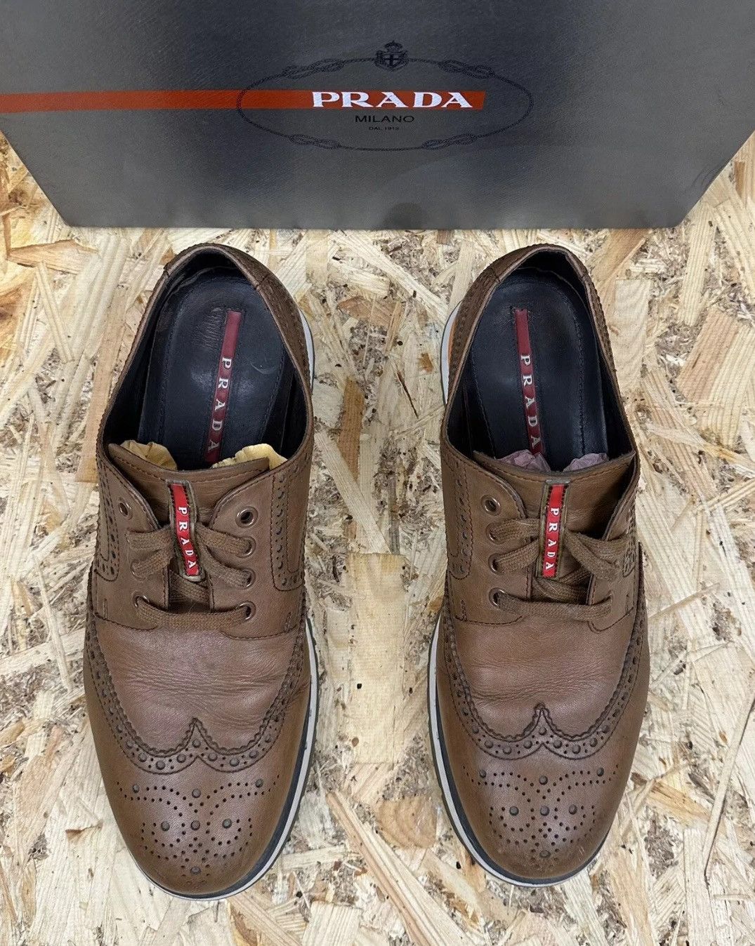 Prada Prada brogues size 10,5 US Size US 10.5 / EU 43-44 - 8 Thumbnail