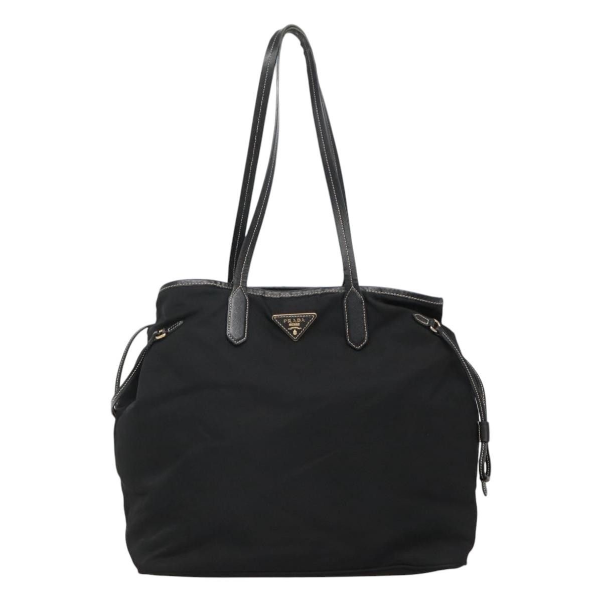 Prada Re-Nylon Black Synthetic Tote Bag (Pre-Owned) Size ONE SIZE - 1 Thumbnail