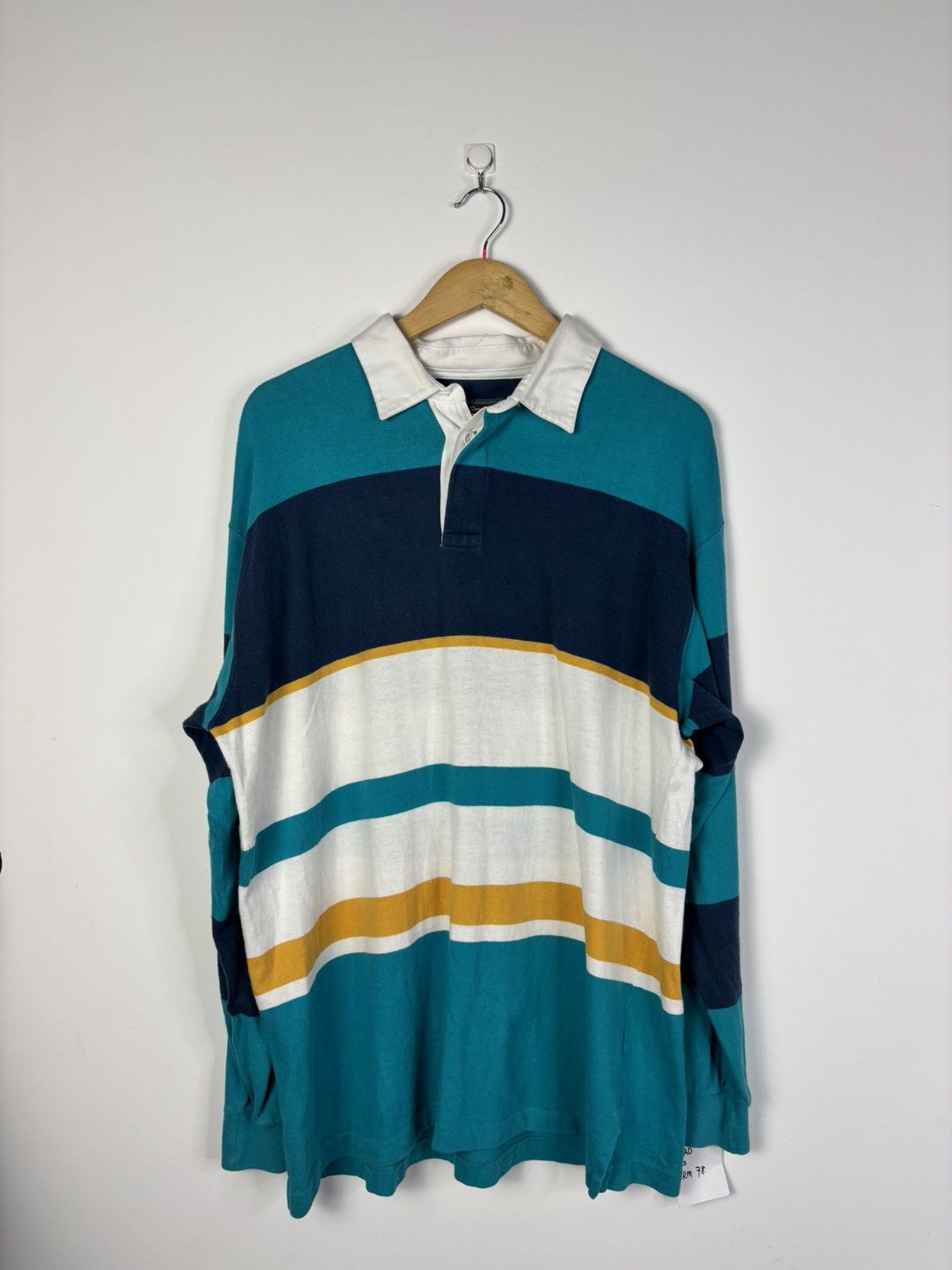 Woolrich Woolen Mills Vintage woolrich polo rugby Size US XL / EU 56 / 4 - 1 Thumbnail
