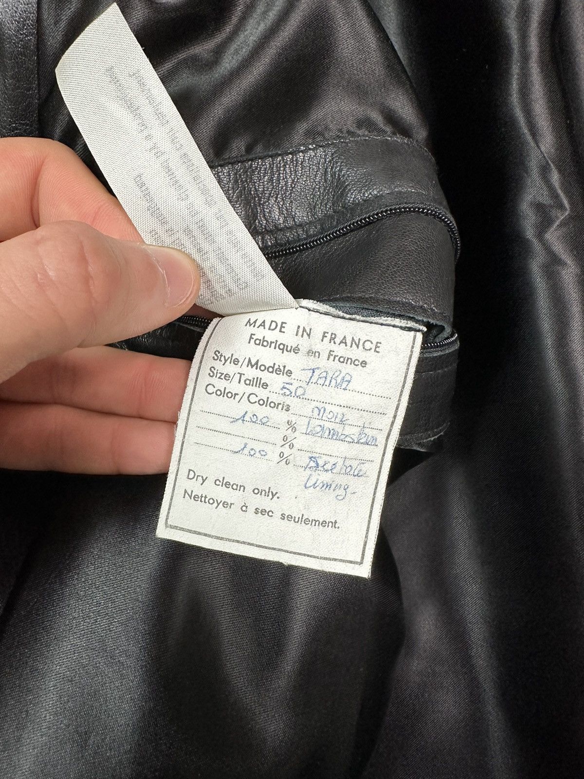 Vintage × Zilli Super RARE Zilli for Stephan Kelian leather oversized jacket Size US M / EU 48-50 / 2 - 13 Thumbnail