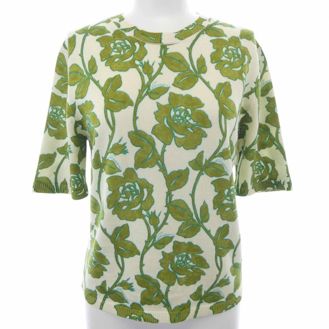 Gucci Gucci Gucci Knitwear Cotton Tops 782660 XKD0W DUTY FREE for USA Size ONE SIZE - 1 Thumbnail