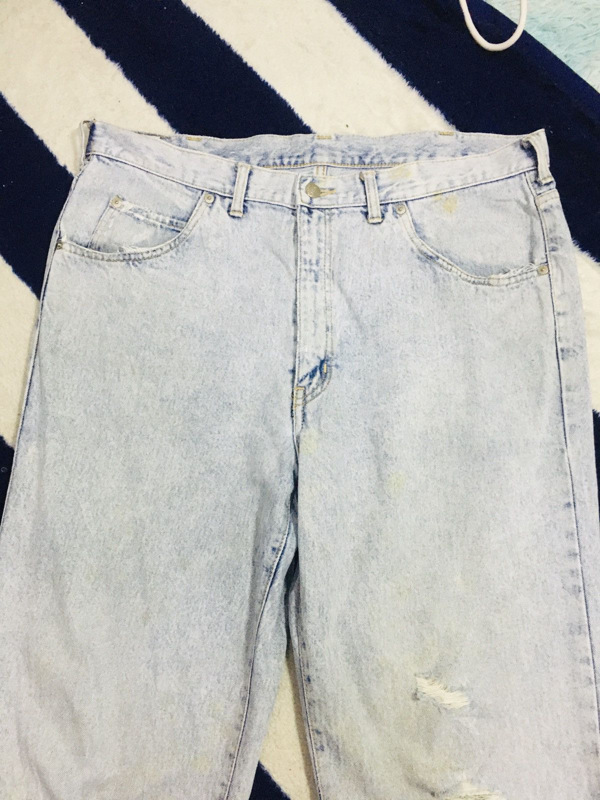 Edwin × Japanese Brand Edwin Distressed Jeans (18) Size US 36 / EU 52 - 5 Thumbnail