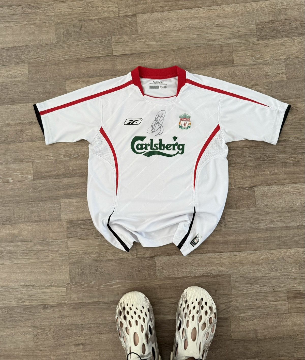Reebok Vintage Liverpool Y2K Reebok 2005 Blokecore Soccer Jersey Size US XS / EU 42 / 0 - 2 Thumbnail