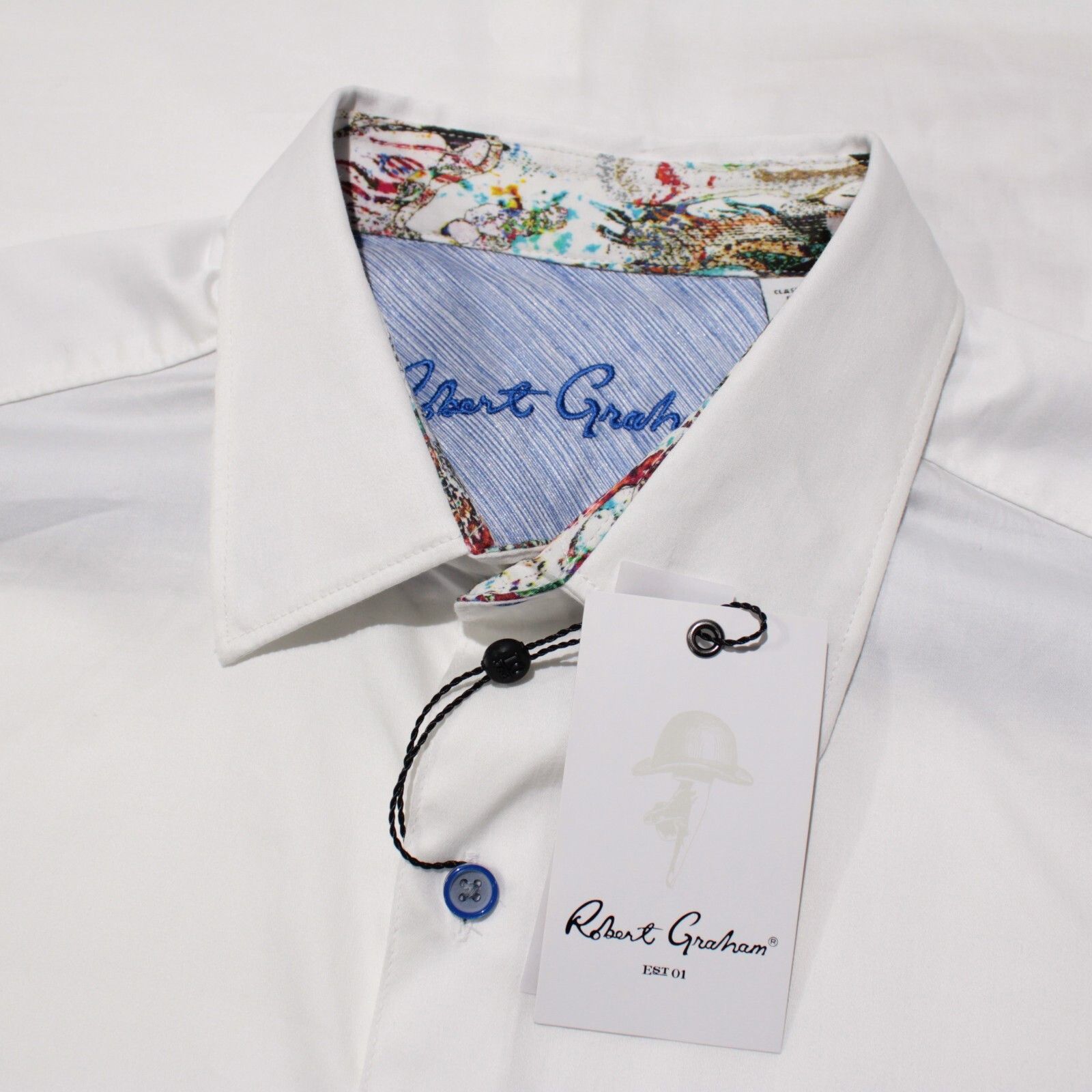 Robert Graham Robert Graham New with tags Shirt Size M US In White Size US M / EU 48-50 / 2 - 1 Thumbnail