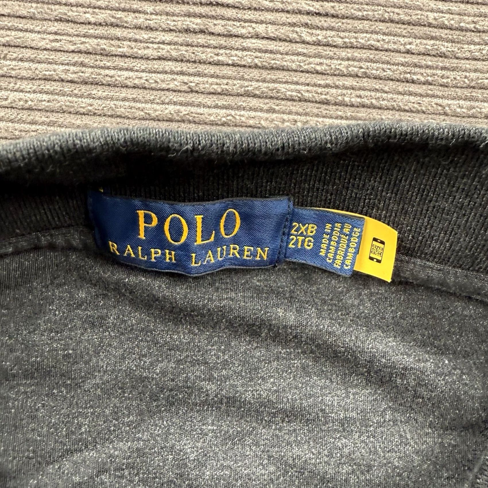 Ralph Lauren Polo Ralph Lauren Polo Shirt Big 2XB Men Black Cotton Logo Pony Short Sleeve Polo Shirt Shirt Men Black Logo Pony Preppy Vintage: No? Size US XXL / EU 58 / 5 - 4 Thumbnail