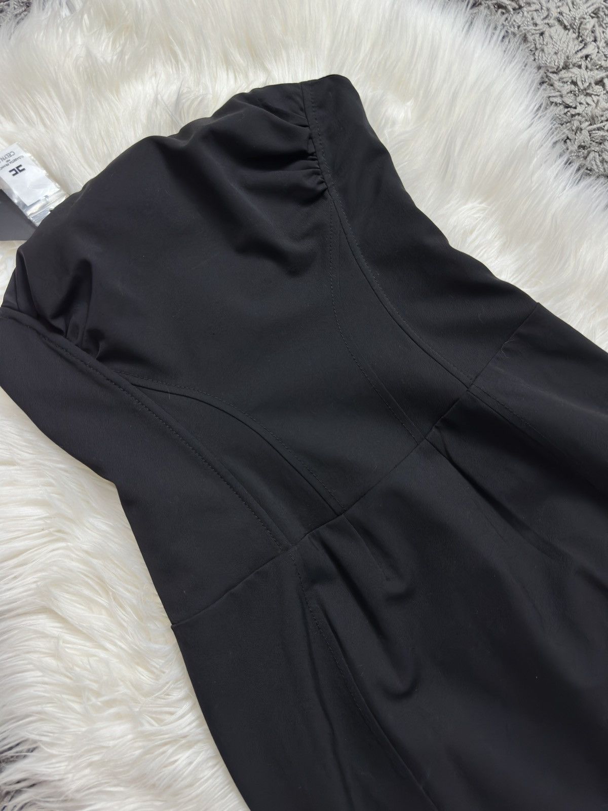 Elisabetta Franchi Celyn b. Per Elisabetta Franchi dress black luxury Size S / US 4 / IT 40 - 4 Thumbnail