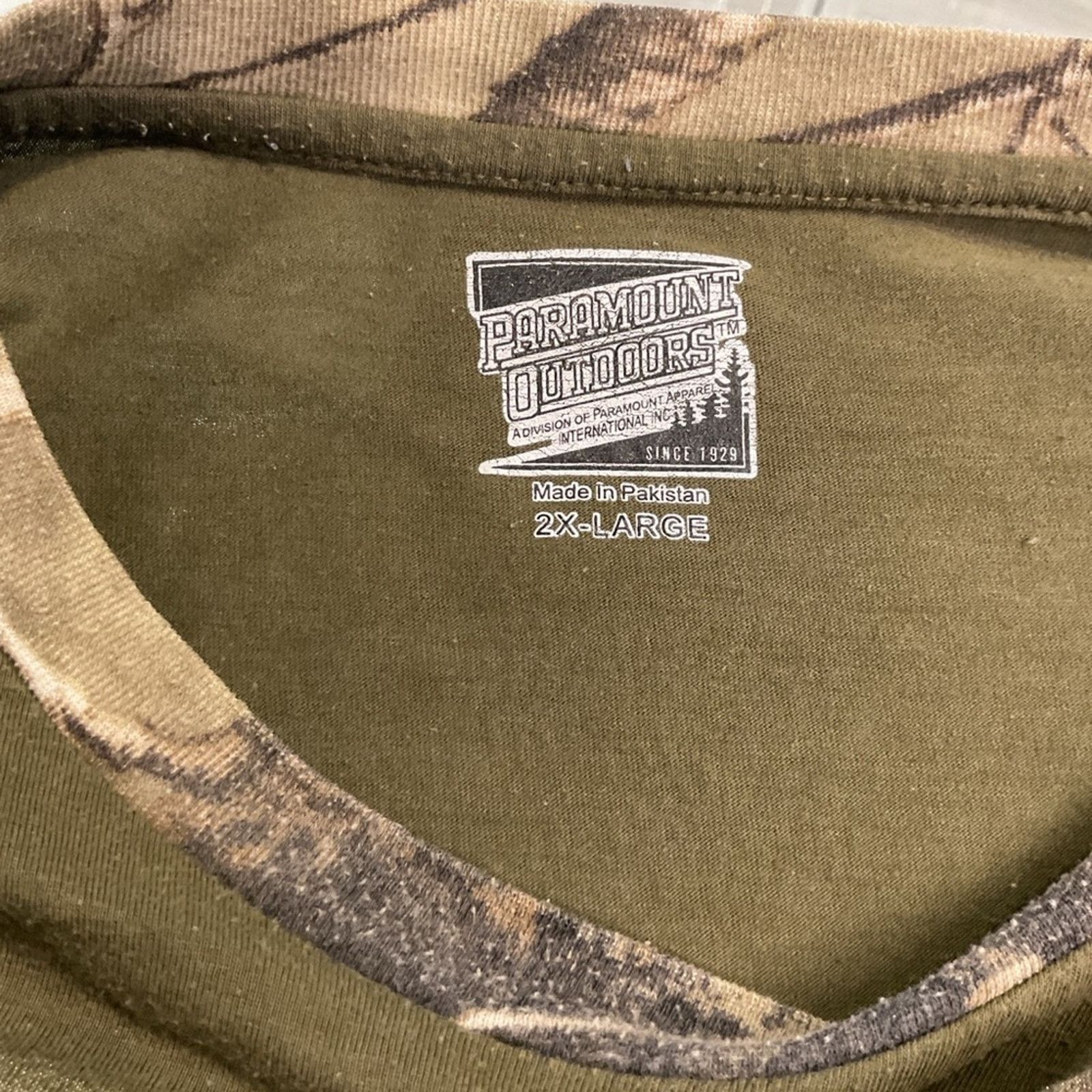 Realtree Paramount Outdoors Real Tree Buck Camo Long Sleeve Shirt Size US XXL / EU 58 / 5 - 3 Thumbnail
