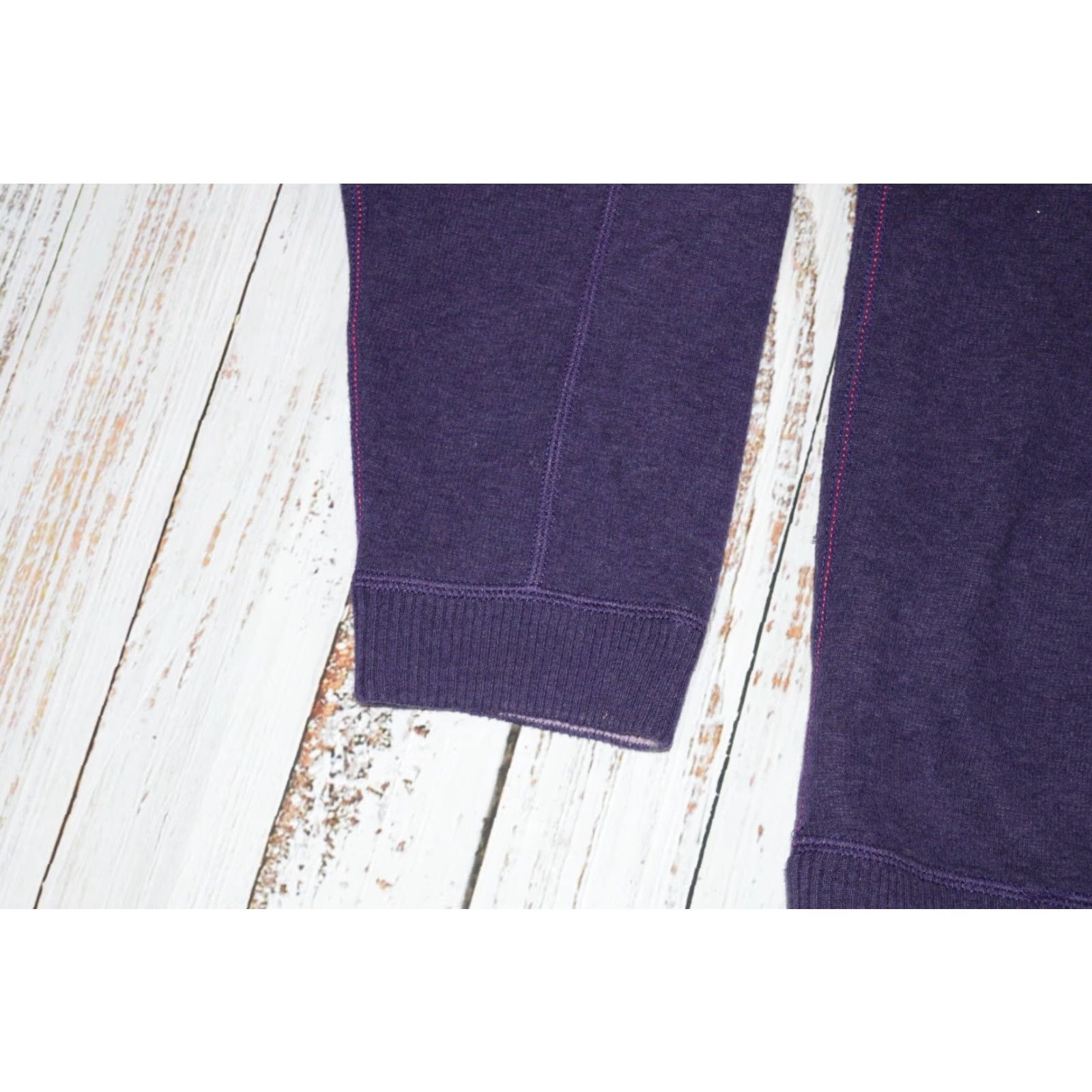 Tommy Bahama TOMMY BAHAMA Cotton Sweater Pullover Reversible 1/4 Zip Mock Neck Long Sleeve XL Purple Mens Size US XL / EU 56 / 4 - 4 Thumbnail