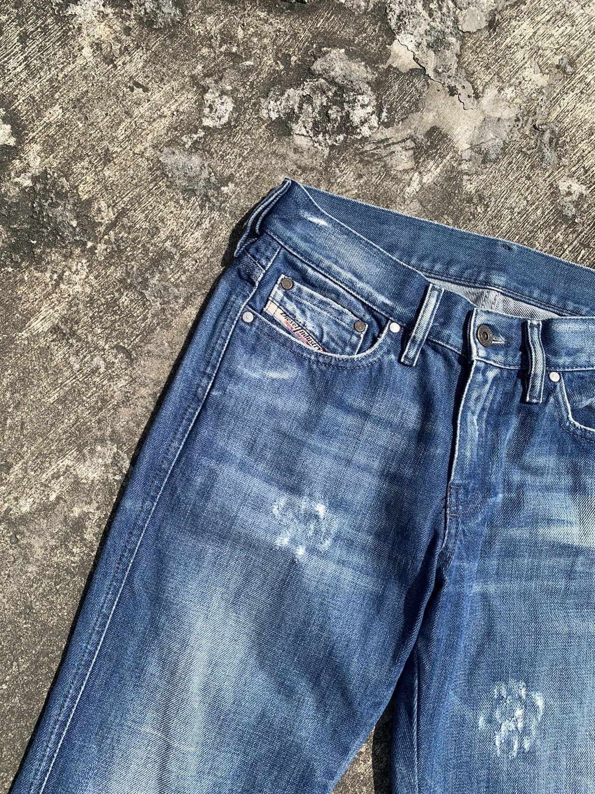Diesel × Le Grande Bleu (L.G.B.) Steal 🔥 Flare diesel distressed bootcut jeans Size 27" / US 4 / IT 40 - 8 Thumbnail