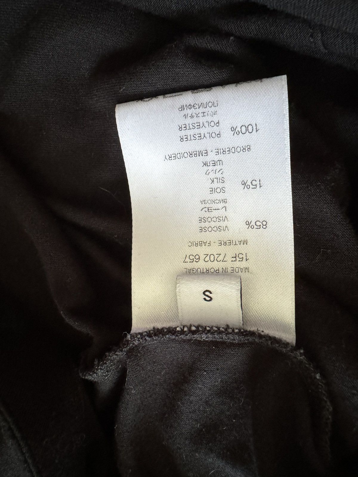 Givenchy GIVENCHY long sleeve tshirt sizes IN PHOTOS by tape measure Size US S / EU 44-46 / 1 - 11 Thumbnail