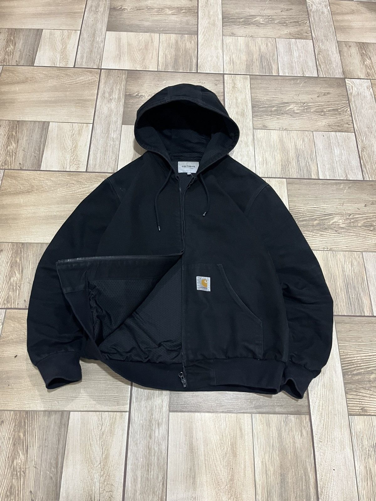 Carhartt Carhartt Active Jacket – Black Duck Canvas Size US M / EU 48-50 / 2 - 5 Thumbnail