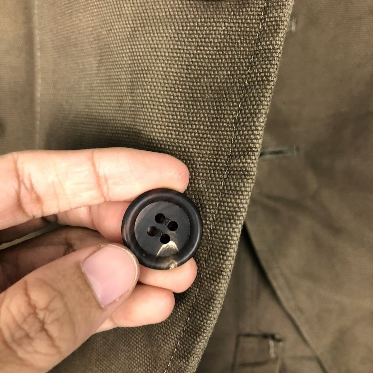Yohji Yamamoto 🔥VINTAGE CROPPED CHORE JACKET Y’S YOHJI YAMAMOTO Size M / US 6-8 / IT 42-44 - 18 Thumbnail