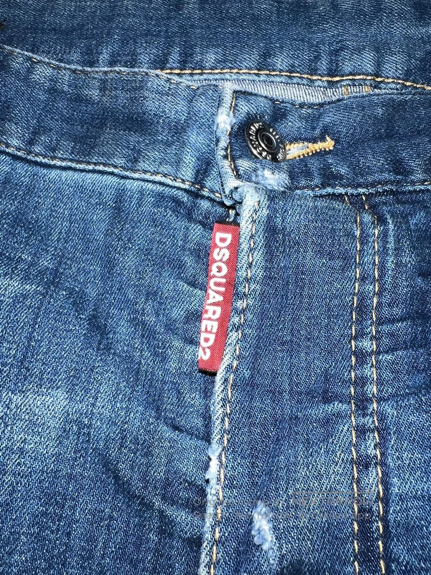 Dsquared2 Dsquared2 Tidy Biker Limited Star Ripped Jeans. Size US 32 / EU 48 - 4 Thumbnail
