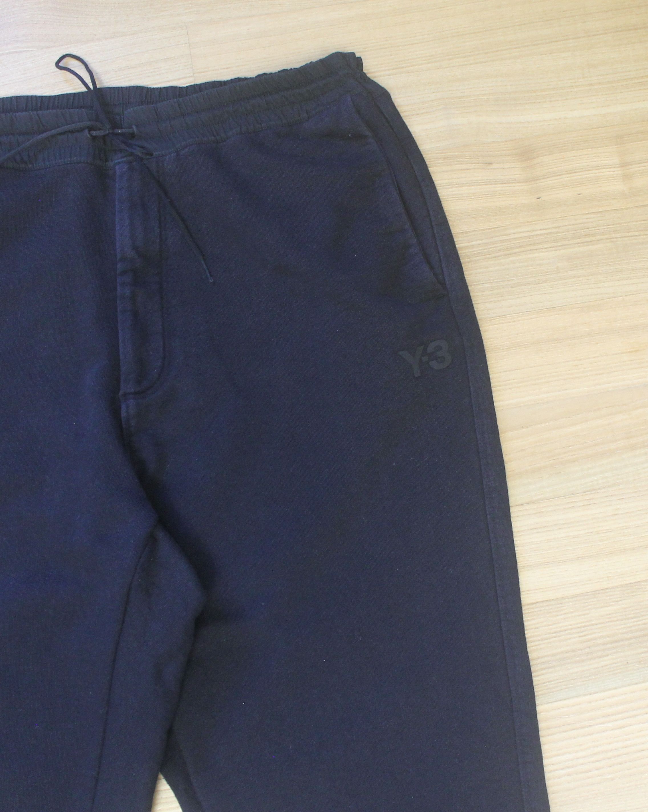 Adidas × Y-3 × Yohji Yamamoto Adidas Y-3 Classic Terry Cuffed Pants - Black Size US 38 / EU 54 - 7 Thumbnail